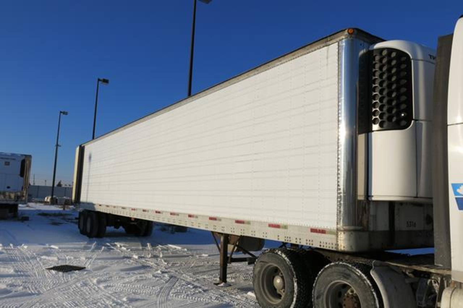 TRAILMOBILE, 53' REFRIGERATED VAN TRAILER, BARN DOORS, THERMO KING, SB-210, REEFER, 10,963 HOURS, - Image 2 of 12