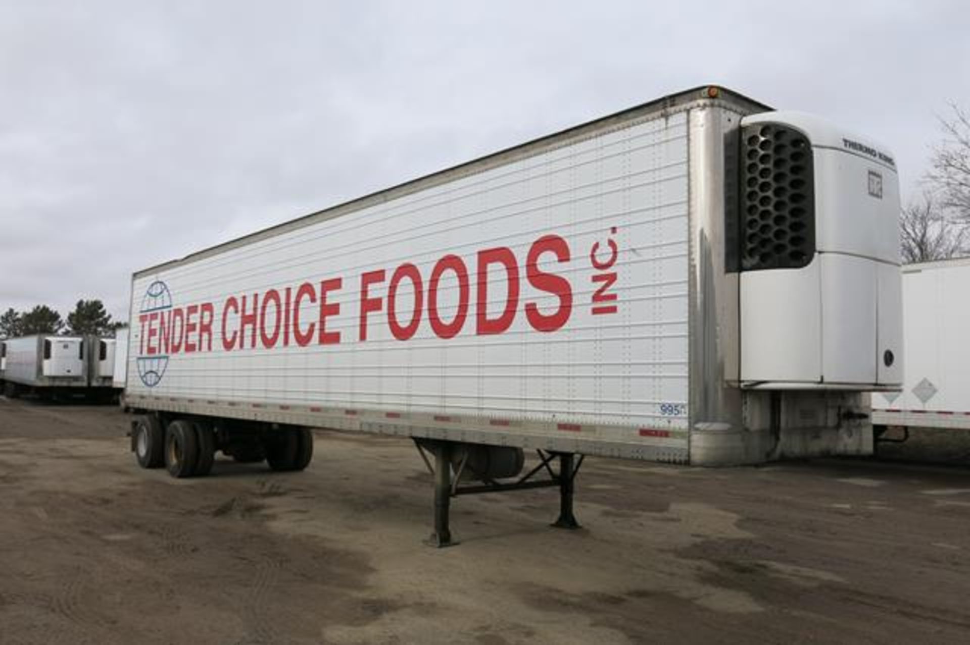 TRAILMOBILE, 53' REFRIGERATED VAN TRAILER, BARN DOORS, THERMO KING, SB-210, REEFER, 19,760 HOURS, - Image 3 of 18