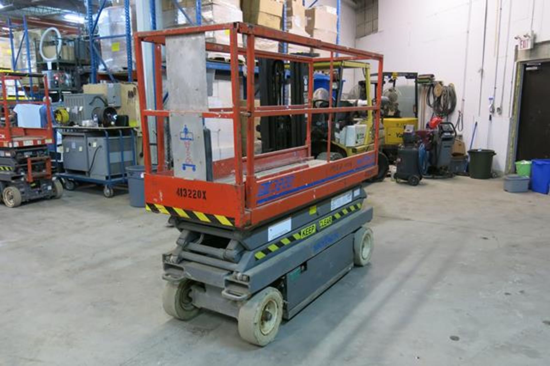 SKYJACK, SJIII 3220, 20', BATTERY POWERED SCISSOR LIFT, 800 LBS. CAPACITY, 782 HOURS, S/N 609273 - Image 2 of 10