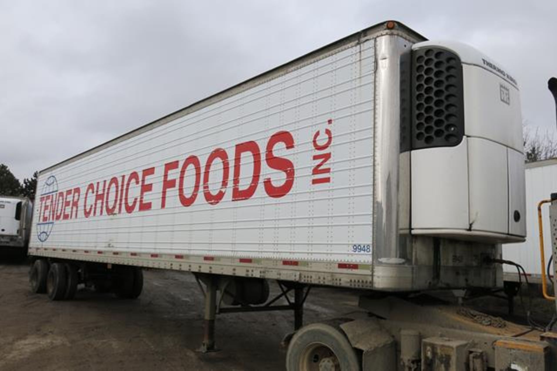 TRAILMOBILE, 53' REFRIGERATED VAN TRAILER, BARN DOORS, THERMO KING, SB-210, REEFER, 15,286 HOURS, - Image 3 of 15