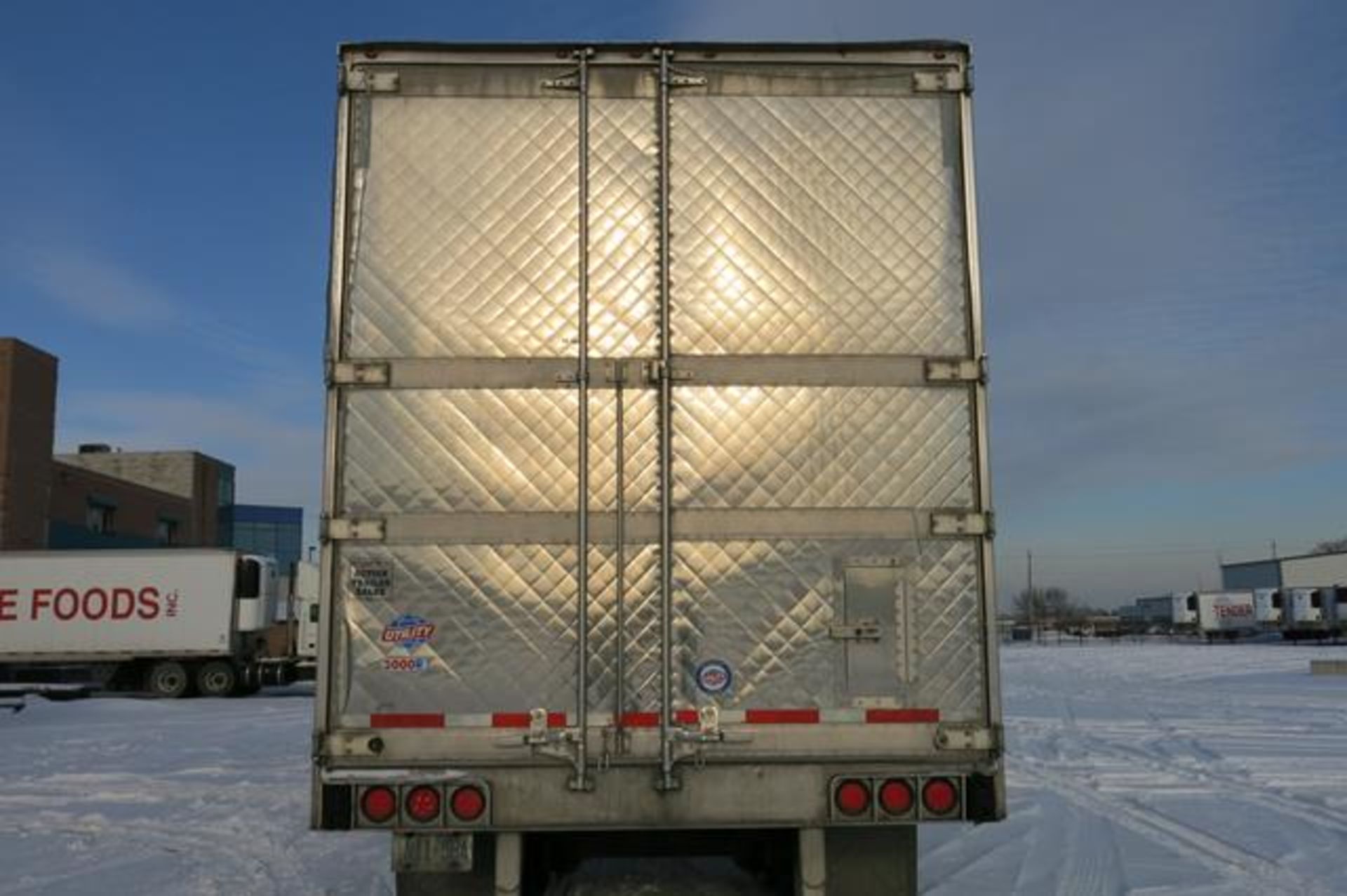 UTILITY, 3000R, 53' REFRIGERATED VAN TRAILER, BARN DOORS, THERMO KING, SB-210, REEFER, 15,864 HOURS, - Image 8 of 12