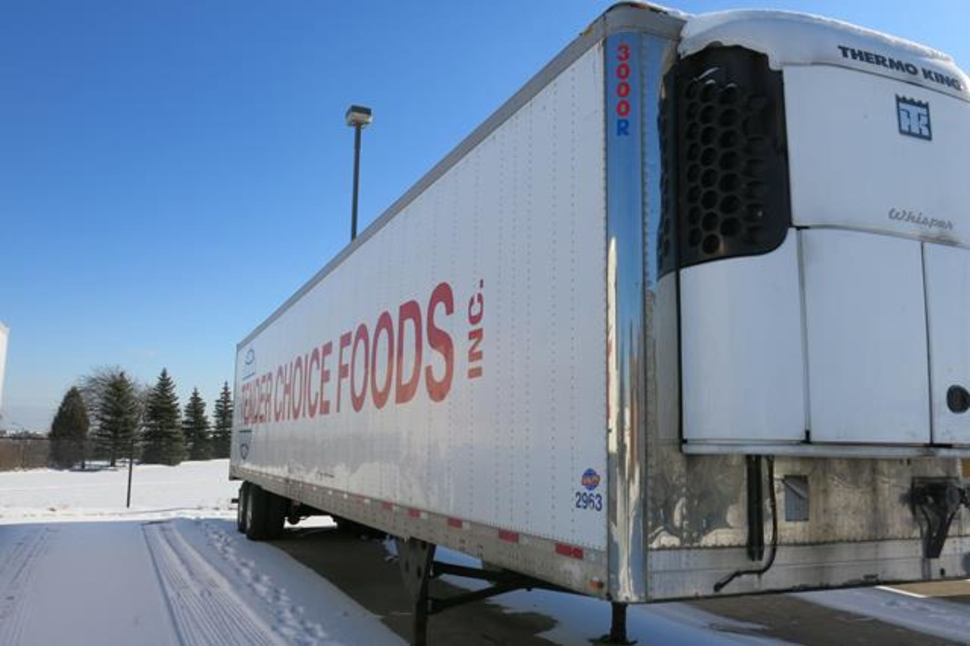 UTILITY, 3000R, 53' REFRIGERATED VAN REFRIGERATED VAN TRAILER, BARN DOORS, THERMO KING, REEFER