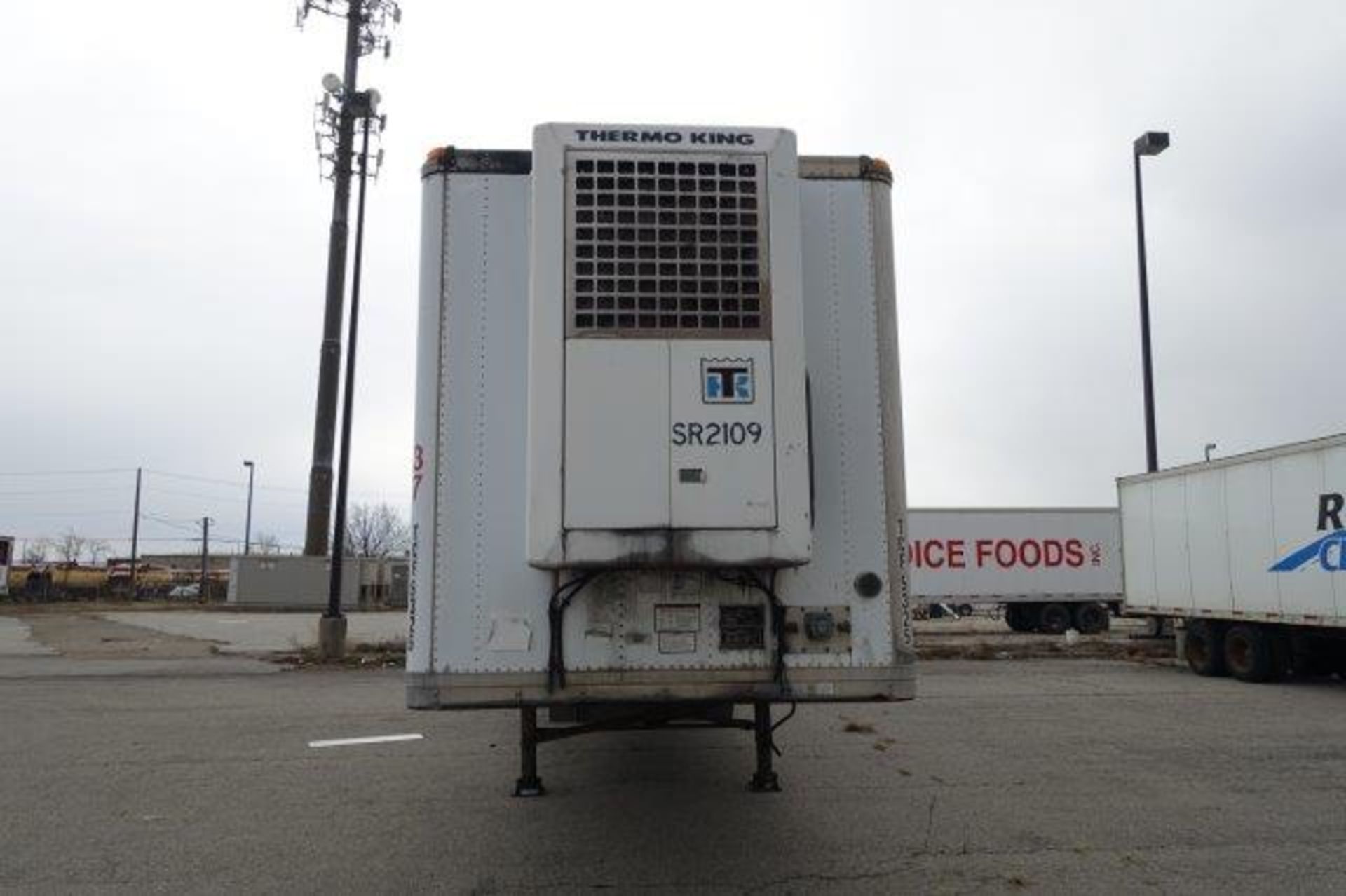 GREAT DANE, 53' REFRIGERATED VAN TRAILER, ROLLUP DOOR, THERMOGUARD VI, SUPER II MAX +, REEFER, 1999 - Image 2 of 12