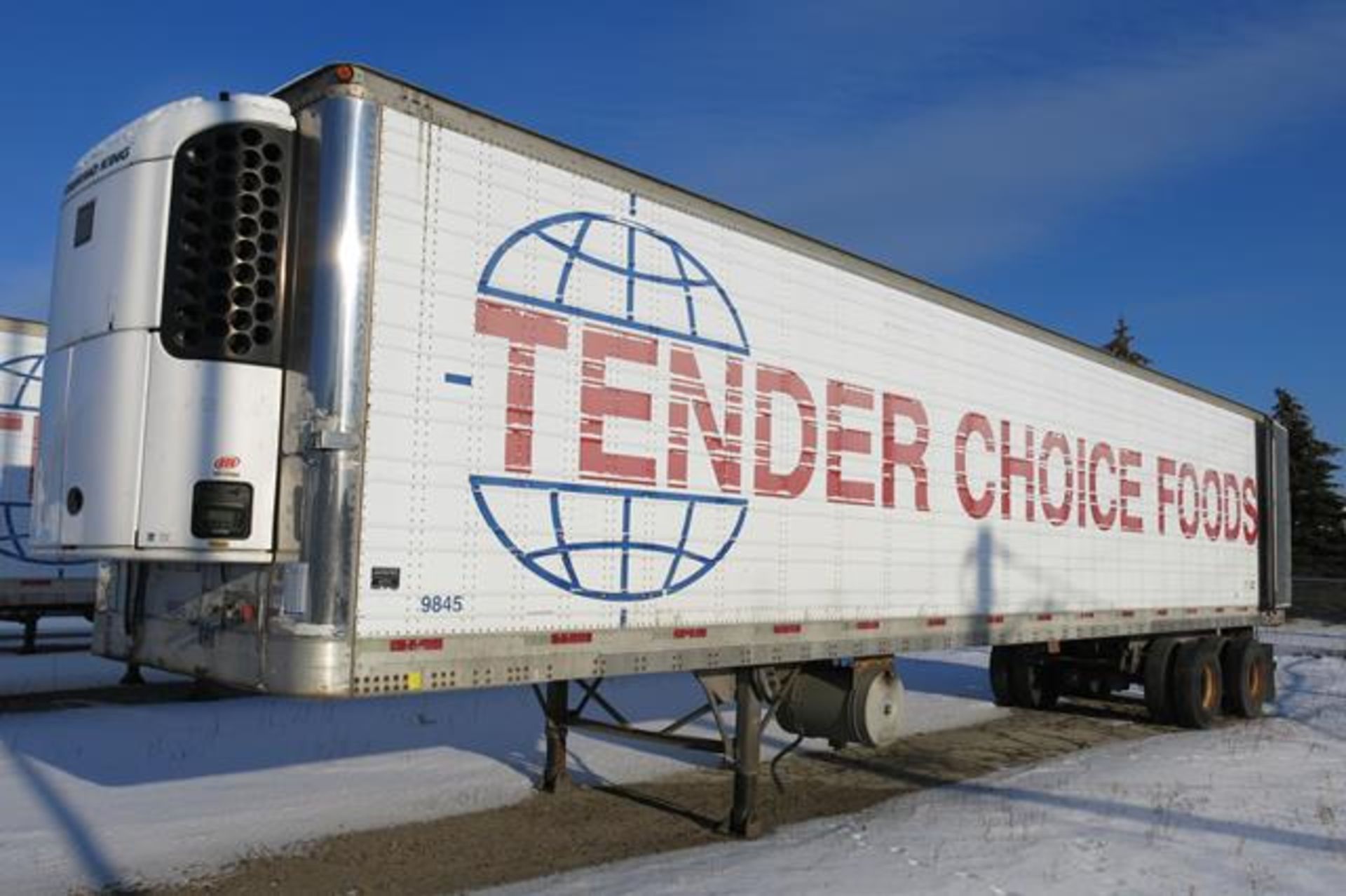 TRAILMOBILE, 53' REFRIGERATED VAN TRAILER, BARN DOORS, THERMO KING, SB-210, REEFER, 16,606 HOURS, - Image 2 of 11