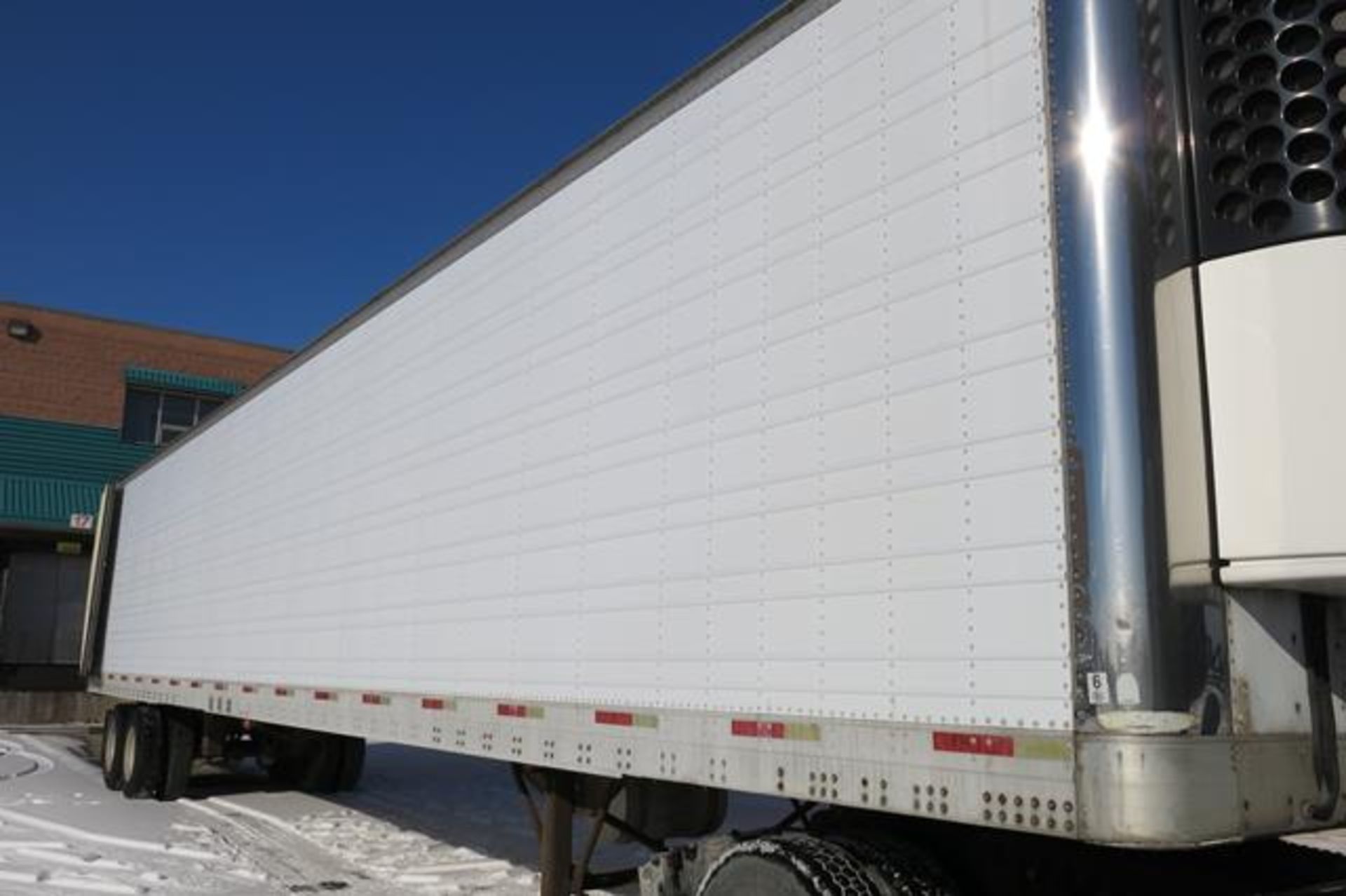 TRAILMOBILE, 53' REFRIGERATED VAN TRAILER, BARN DOORS, THERMO KING, SB-210, REEFER, 8,981 HOURS, - Image 2 of 11