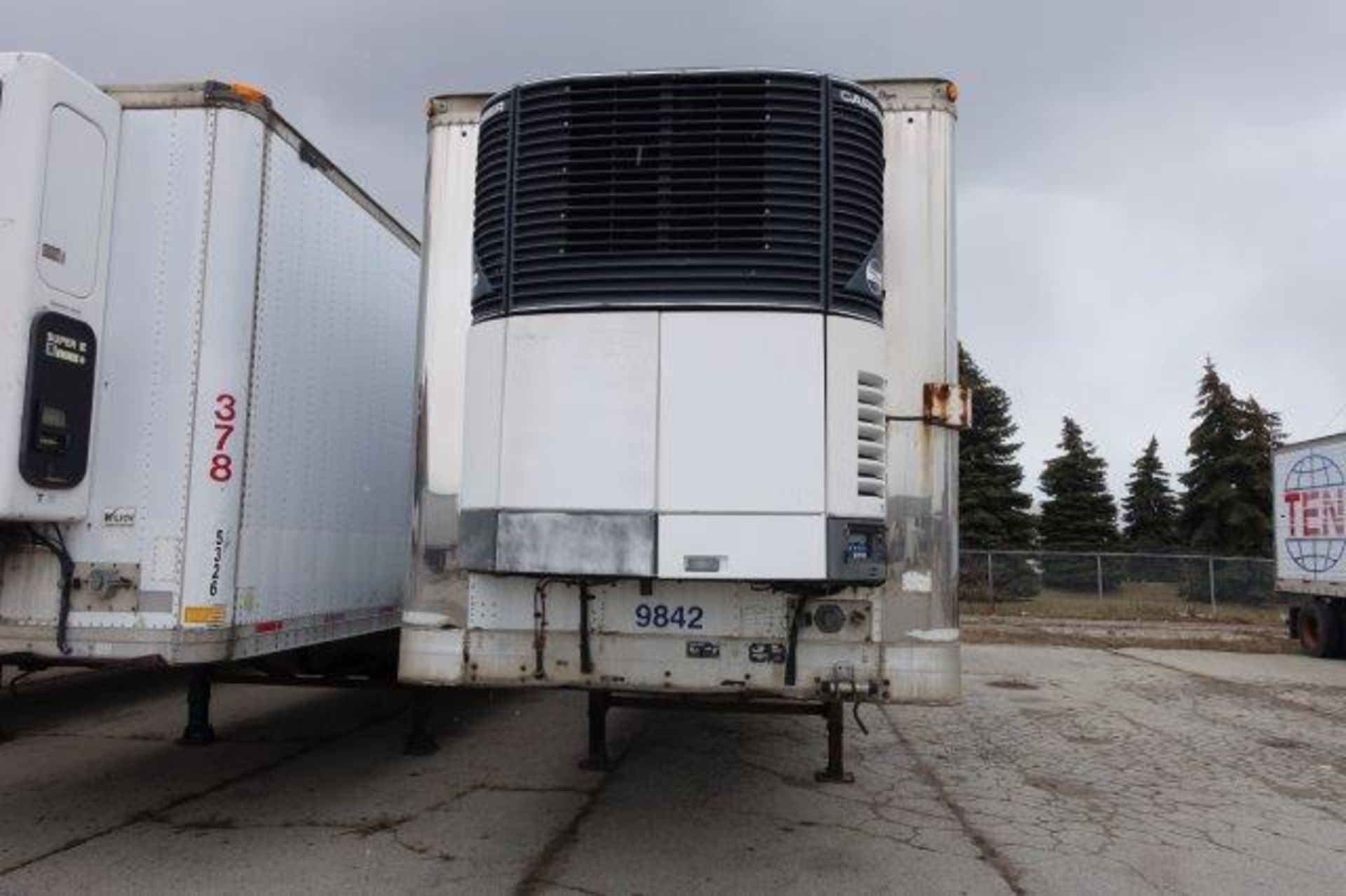 TRAILMOBILE, 53', REFRIDGERATIED VAN TRAILER, BARN DOORS, CARRIER, PHOENIX ULTRA, REEFER, 1998 - Image 2 of 6