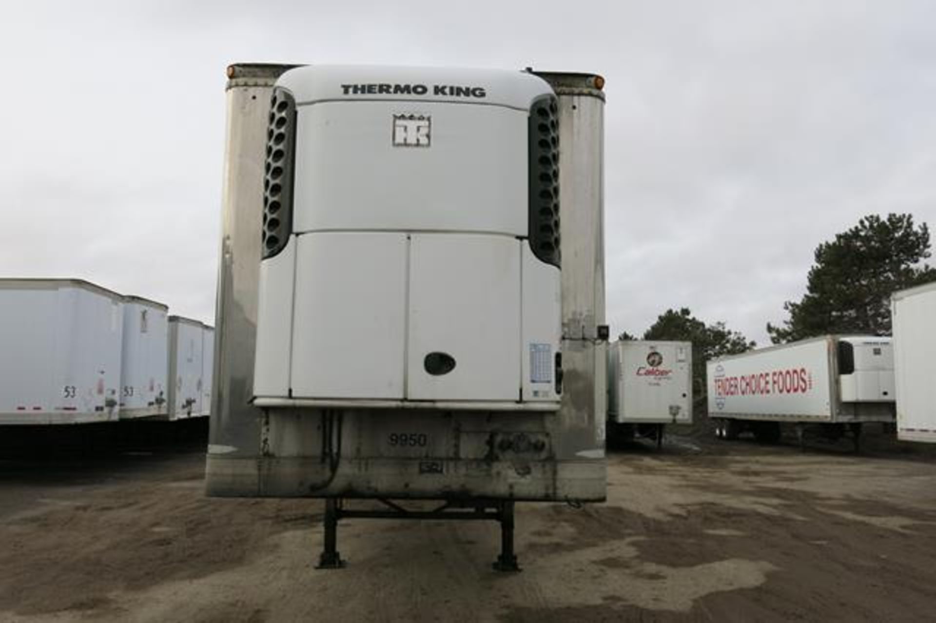 TRAILMOBILE, 53' REFRIGERATED VAN TRAILER, BARN DOORS, THERMO KING, SB-210, REEFER, 19,760 HOURS, - Image 6 of 18