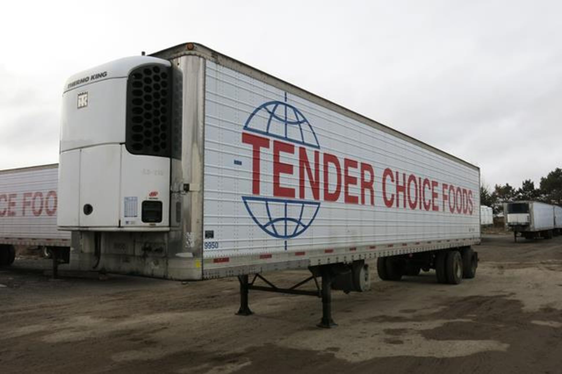 TRAILMOBILE, 53' REFRIGERATED VAN TRAILER, BARN DOORS, THERMO KING, SB-210, REEFER, 19,760 HOURS,