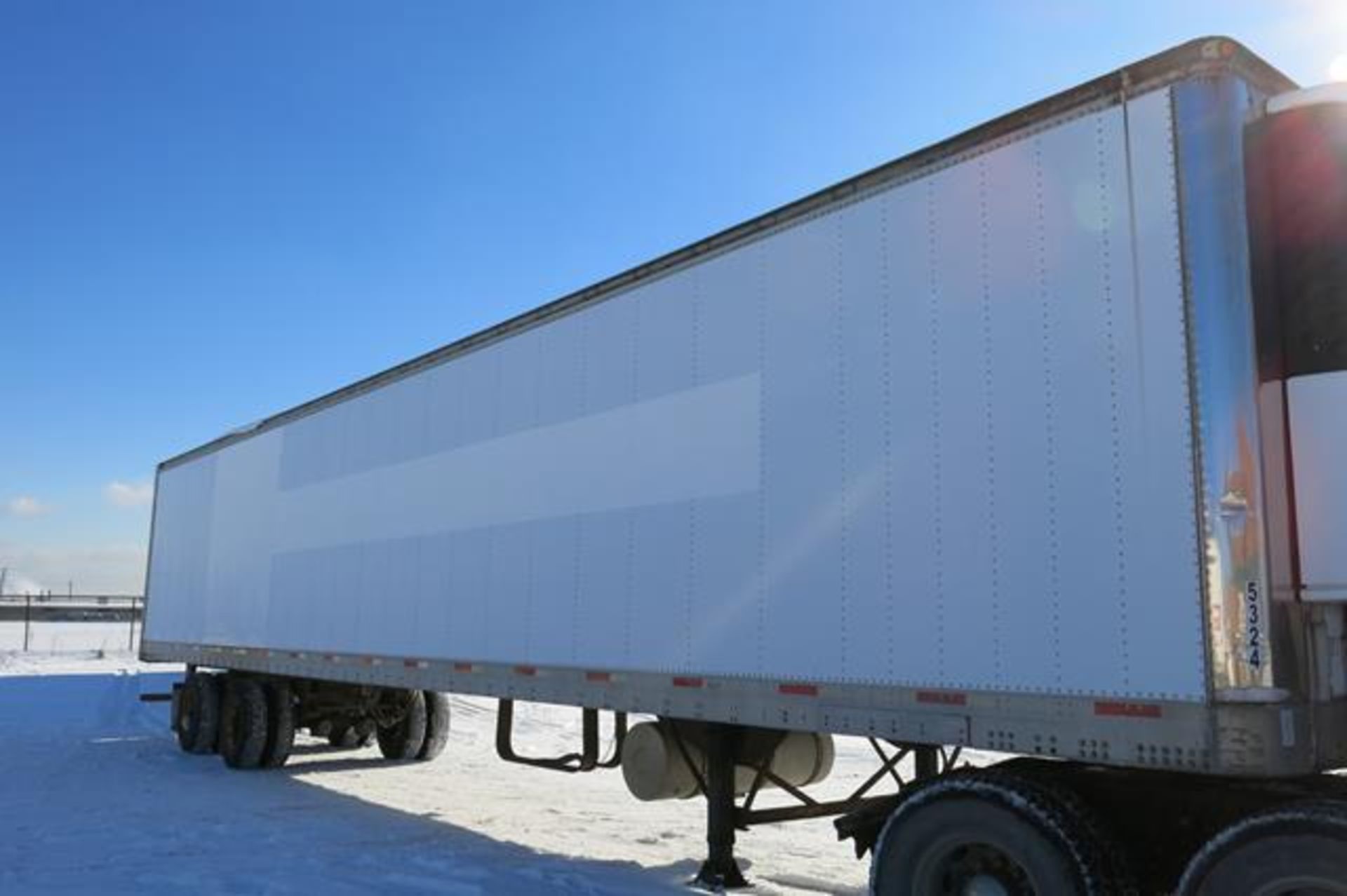 TRAILMOBILE, 53' REFRIGERATED VAN TRAILER, BARN DOORS, THERMO KING, SB-210, REEFER, 14,880 HOURS