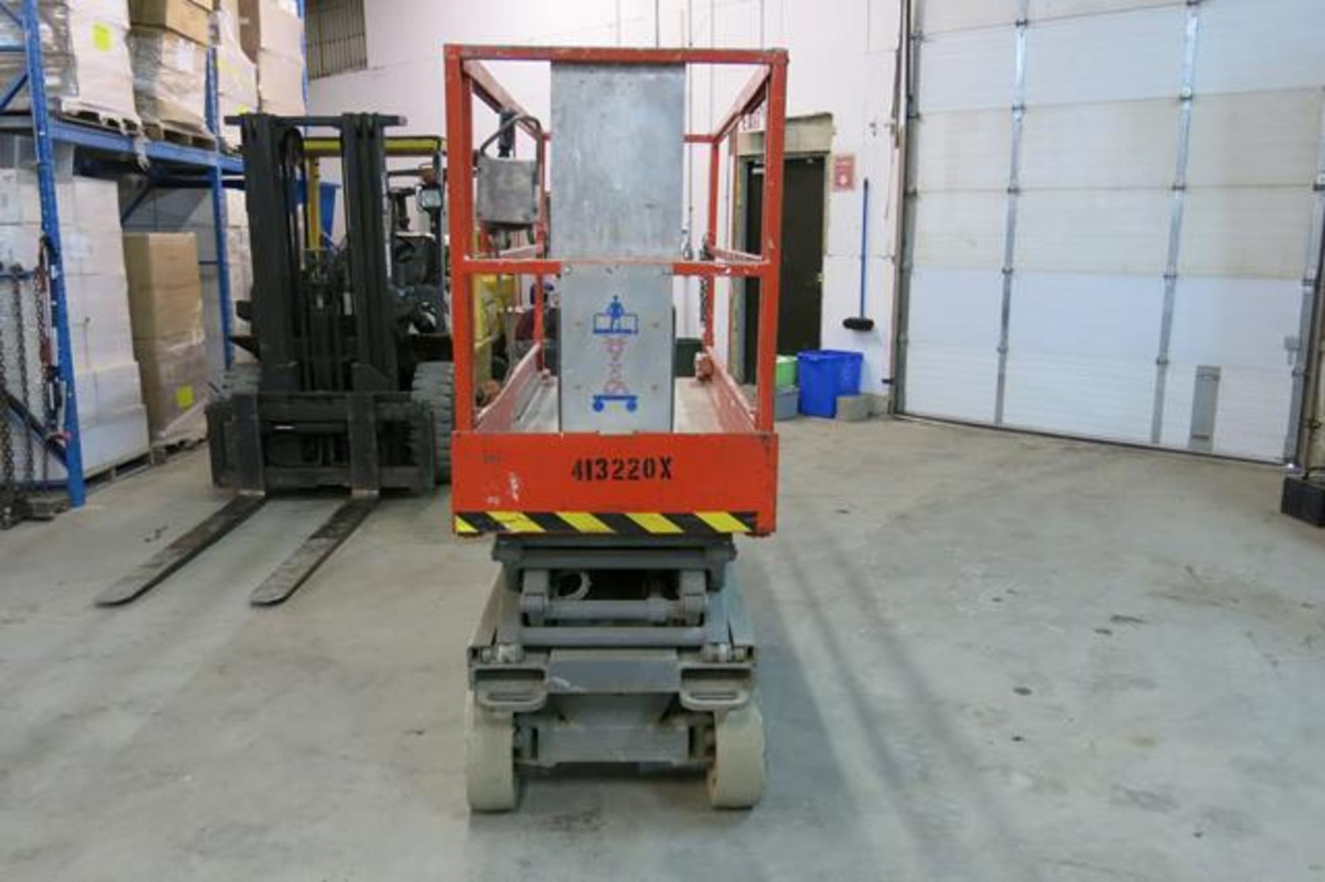 SKYJACK, SJIII 3220, 20', BATTERY POWERED SCISSOR LIFT, 800 LBS. CAPACITY, 782 HOURS, S/N 609273 - Image 3 of 10