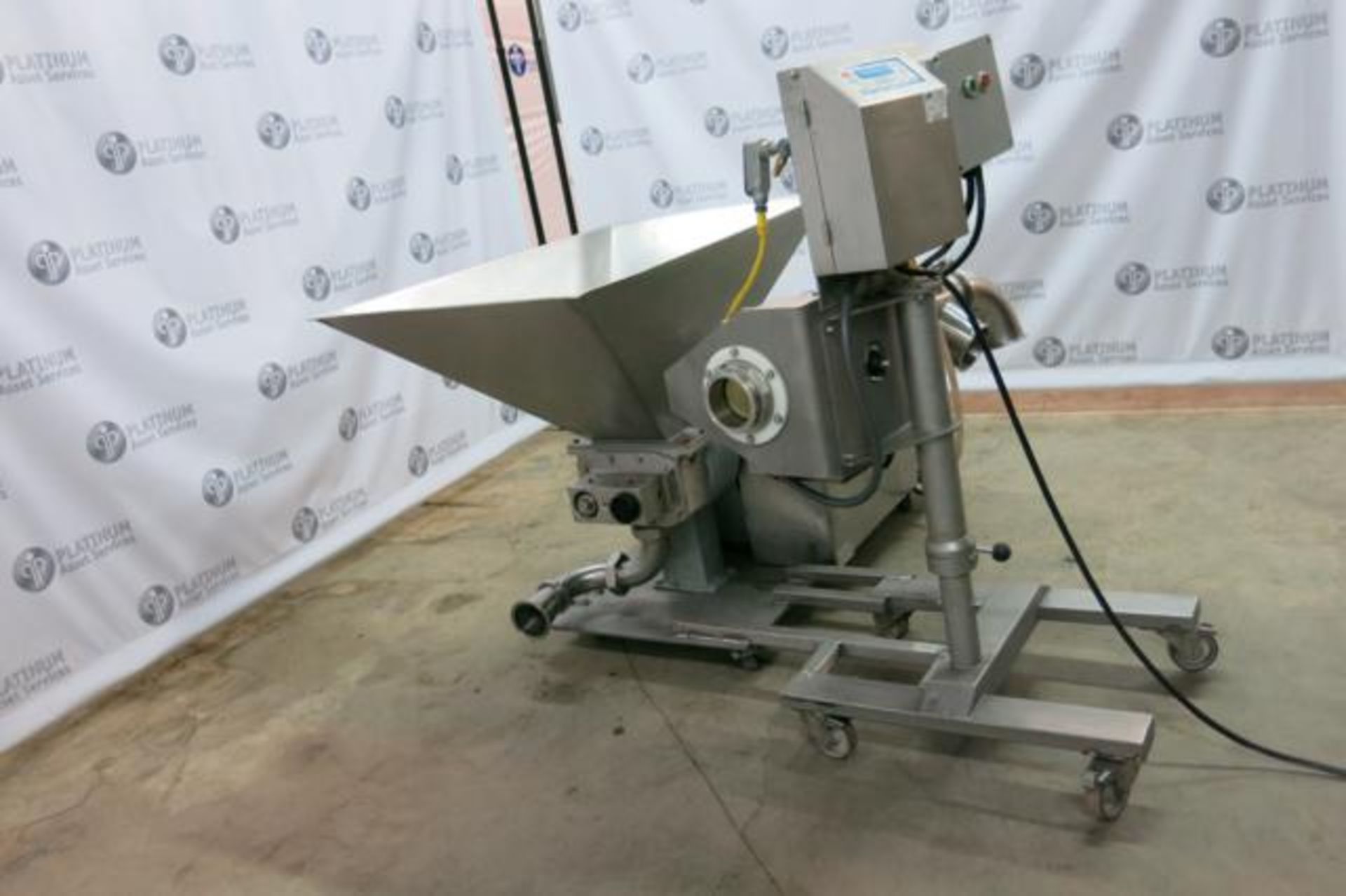 LOMA, IQ2, STAINLESS STEEL, PIPELINE, METAL DETECTOR, 4", 2003, S/N QP12033 - Image 4 of 11