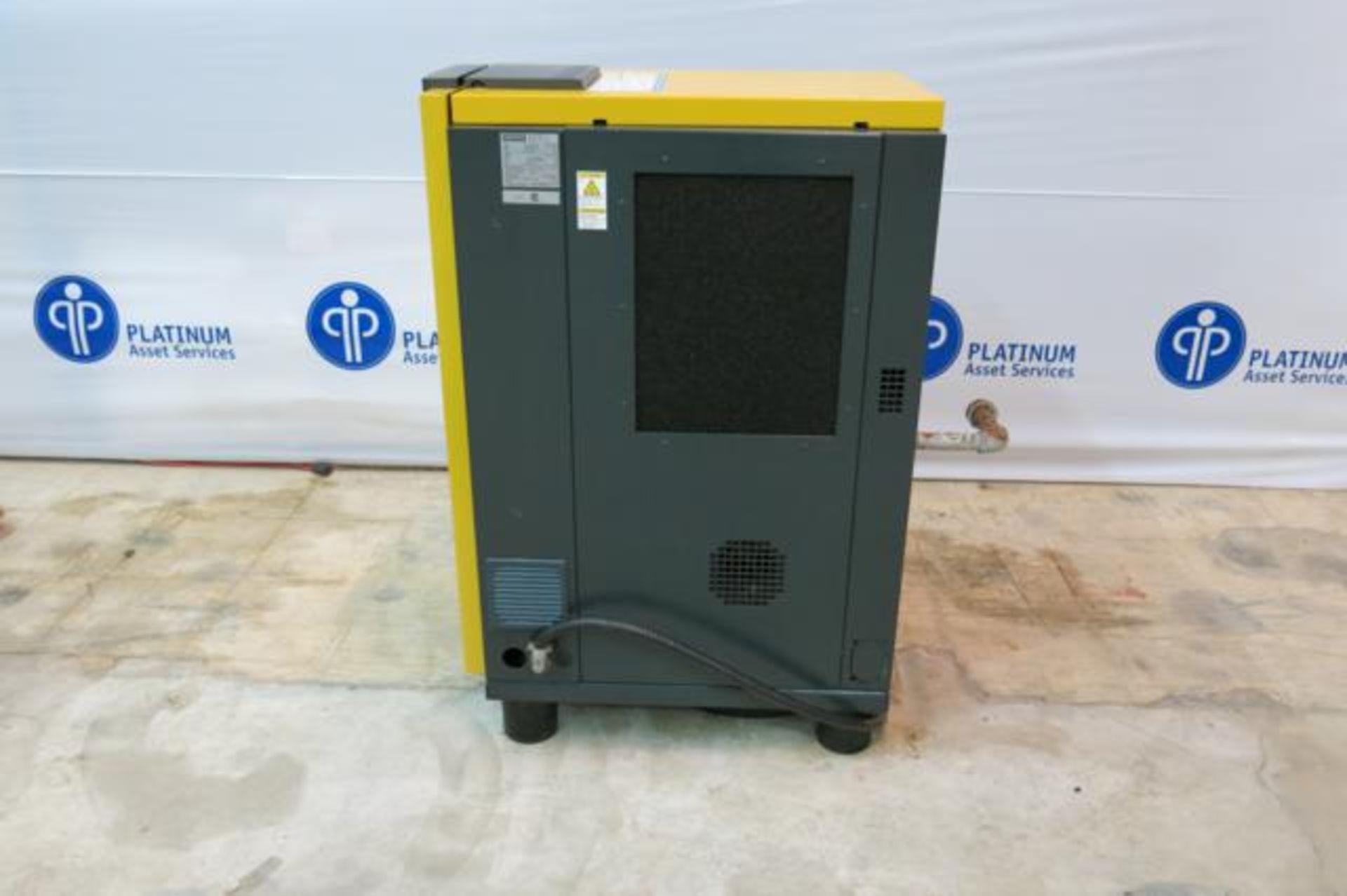 KAESER, SM 15, 15 HP, 53 CFM, ROTARY SCREW AIR COMPRESSOR, 10,607 HOURS, 2014, S/N 1014 - Image 6 of 9