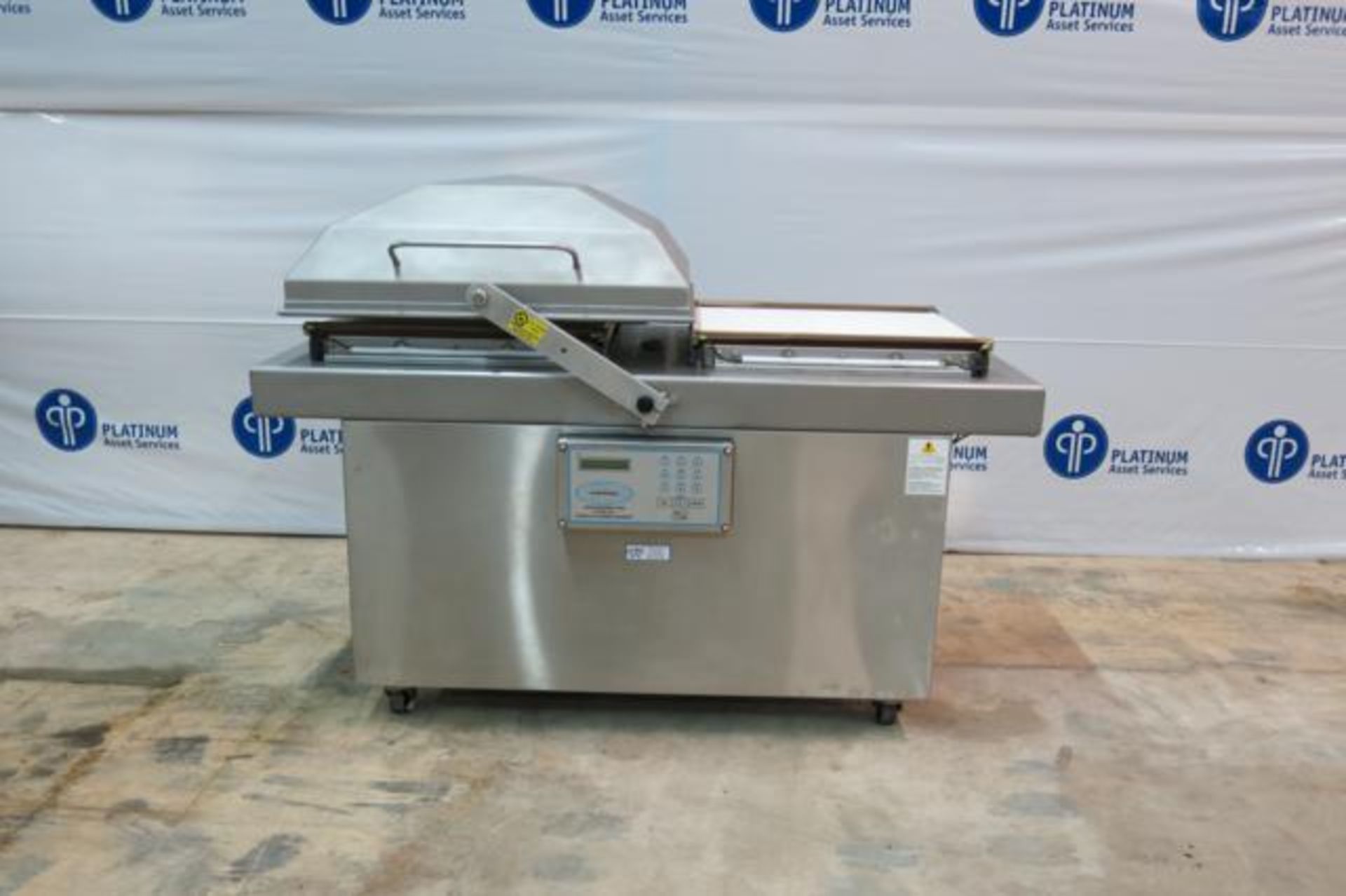 SIPROMAC, 600A, STAINLESS STEEL, DOUBLE CHAMBER VACUUM PACKAGING MACHINE, 2009, S/N 9676