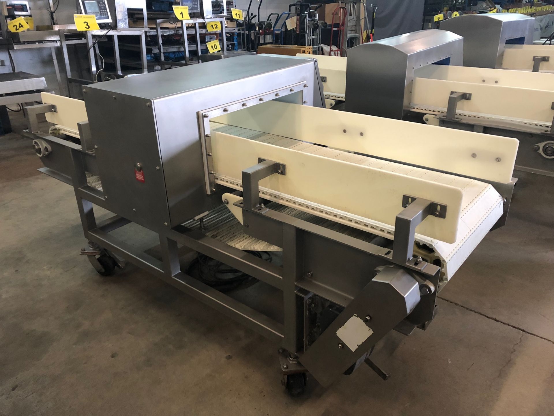 LOMA, IQ+ UPGRADE, STAINLESS STEEL, METAL DETECTOR WITH CONVEYOR, 2017, S/N QIMH12031A - Image 4 of 5