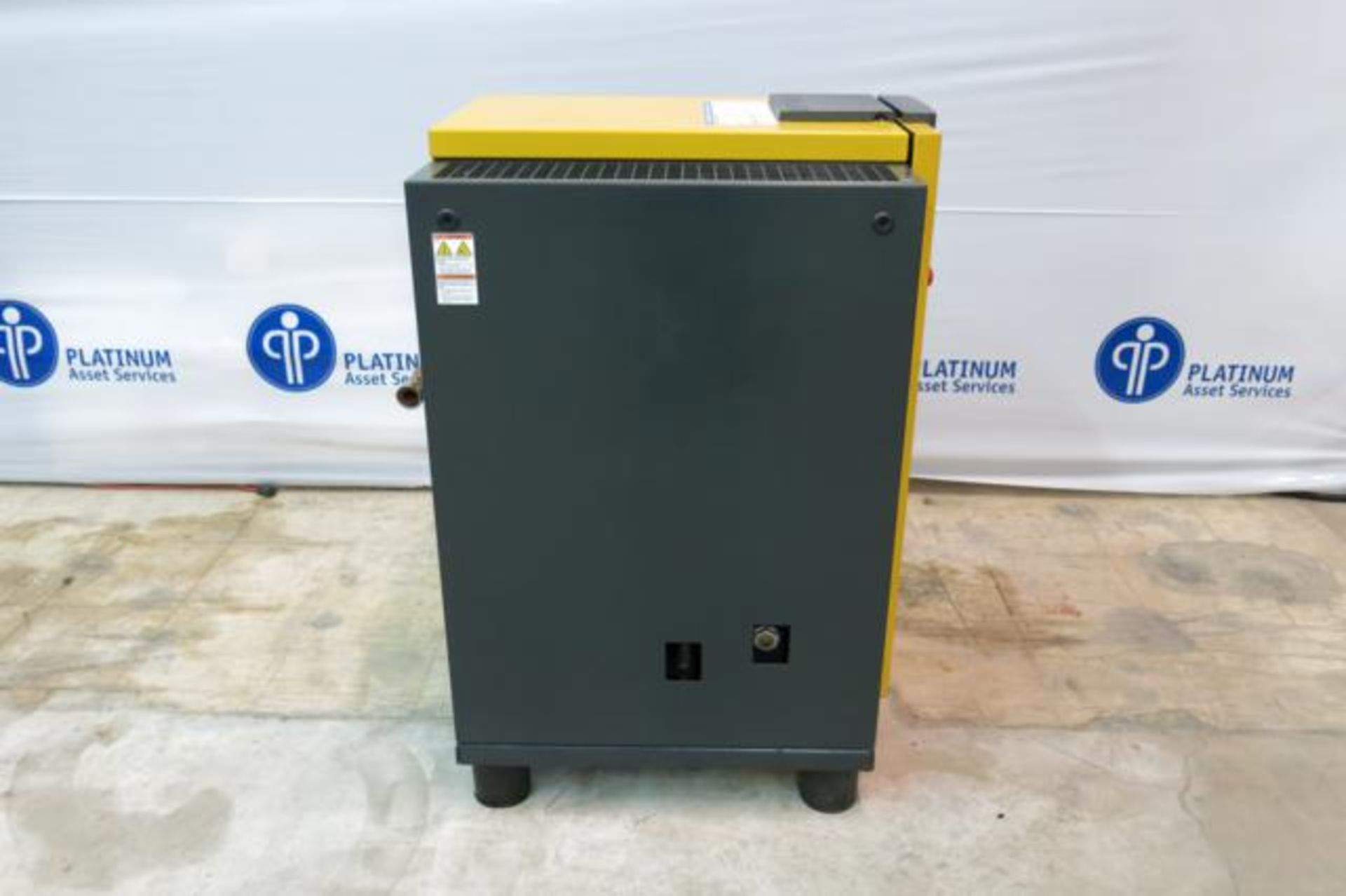 KAESER, SM 15, 15 HP, 53 CFM, ROTARY SCREW AIR COMPRESSOR, 10,607 HOURS, 2014, S/N 1014 - Image 5 of 9