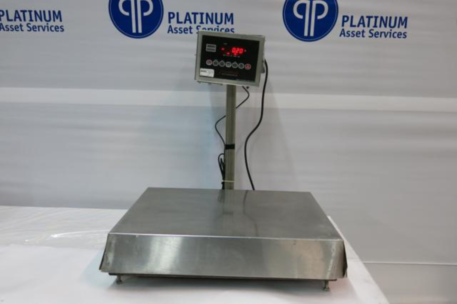 CARDINAL, STORM, 205, STAINLESS STEEL, TABLE TOP, SCALE WITH DIGITAL INDICATOR, S/N E20104-0123