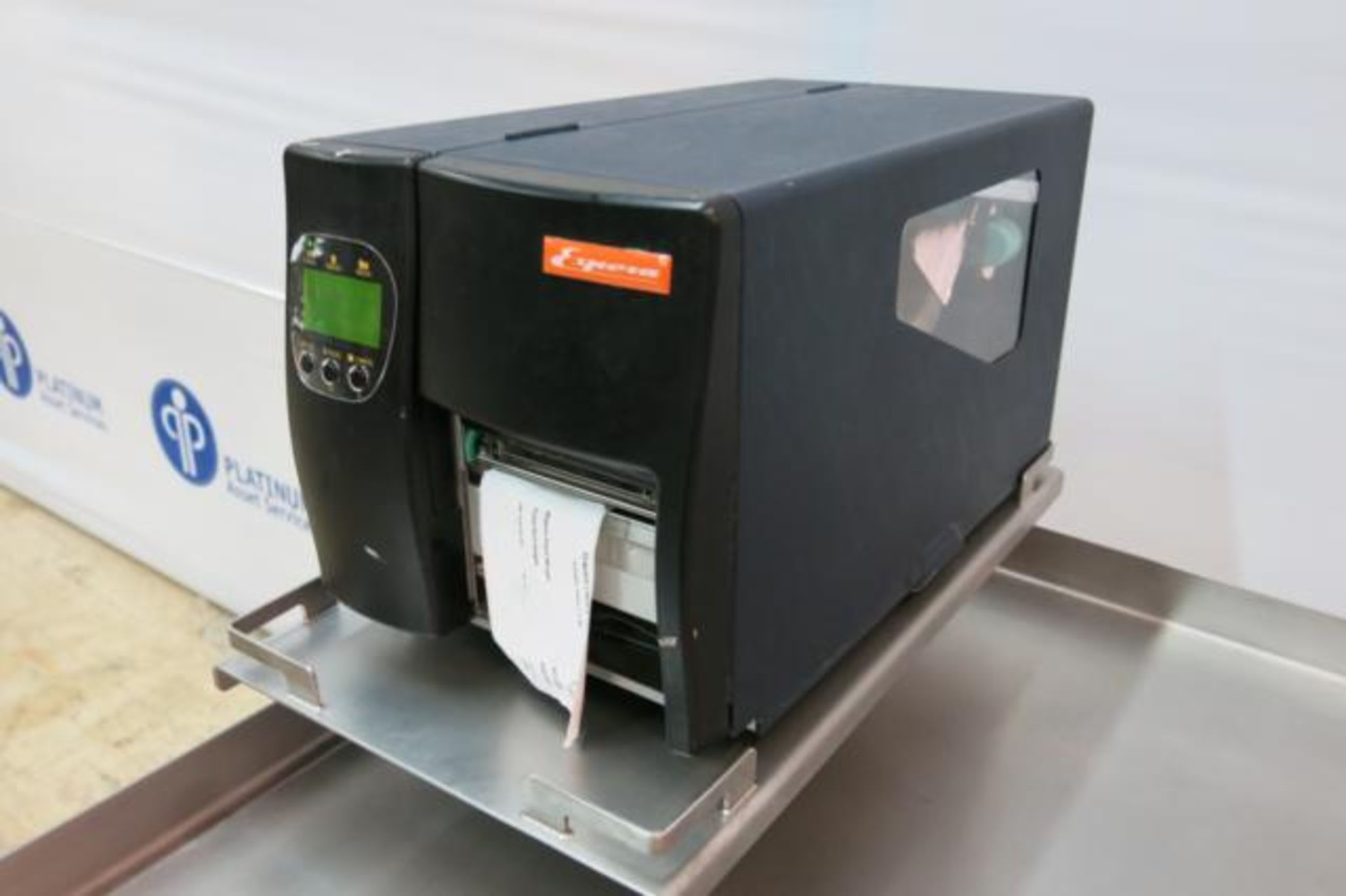 ESPERA, ESD 234, THERMAL TRANSFER PRINTER, S/N 263 01 01100 WITH STAINLESS STEEL TABLE - Image 2 of 7