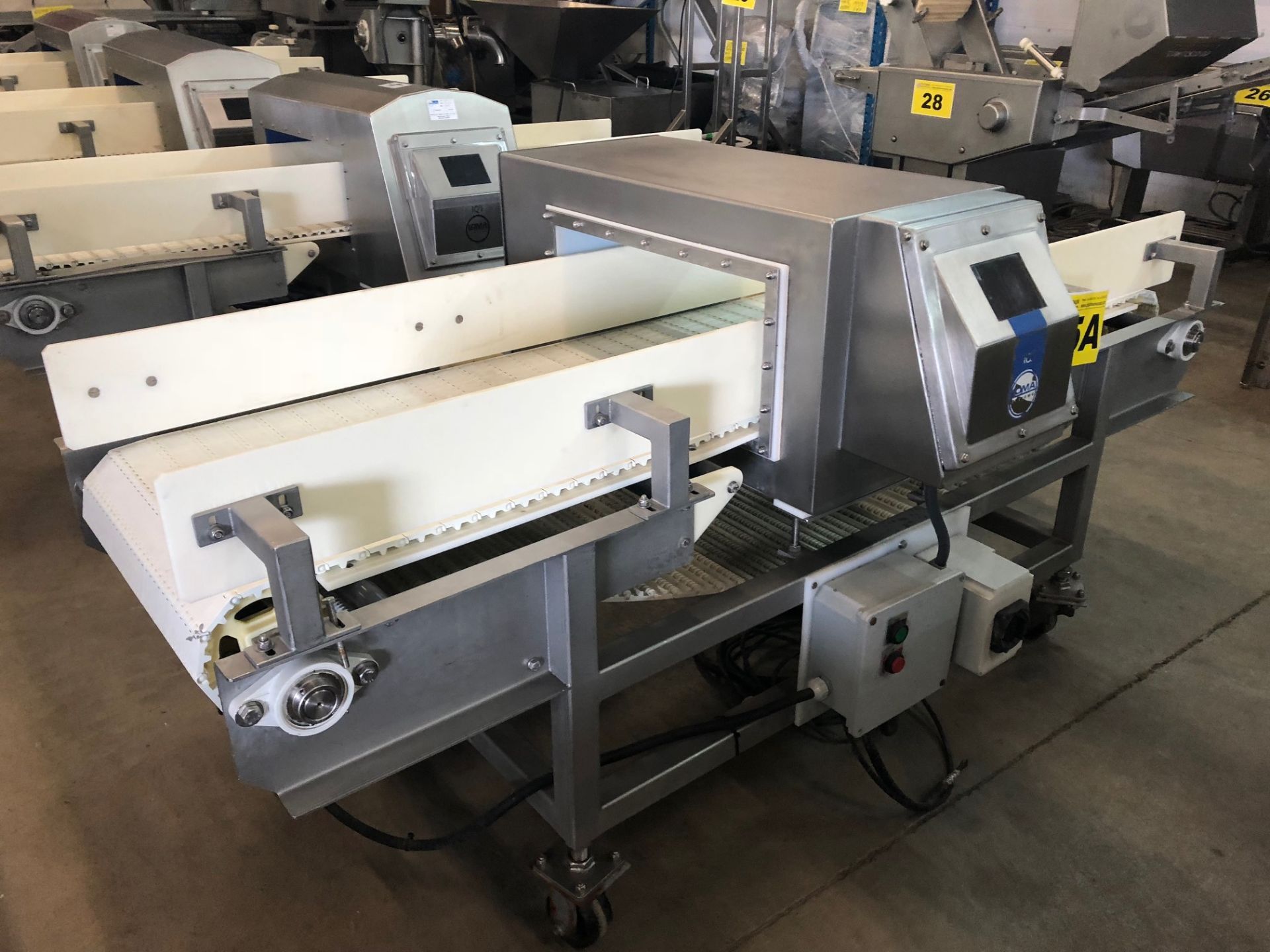 LOMA, IQ+ UPGRADE, STAINLESS STEEL, METAL DETECTOR WITH CONVEYOR, 2017, S/N QIMH12031A - Image 2 of 5