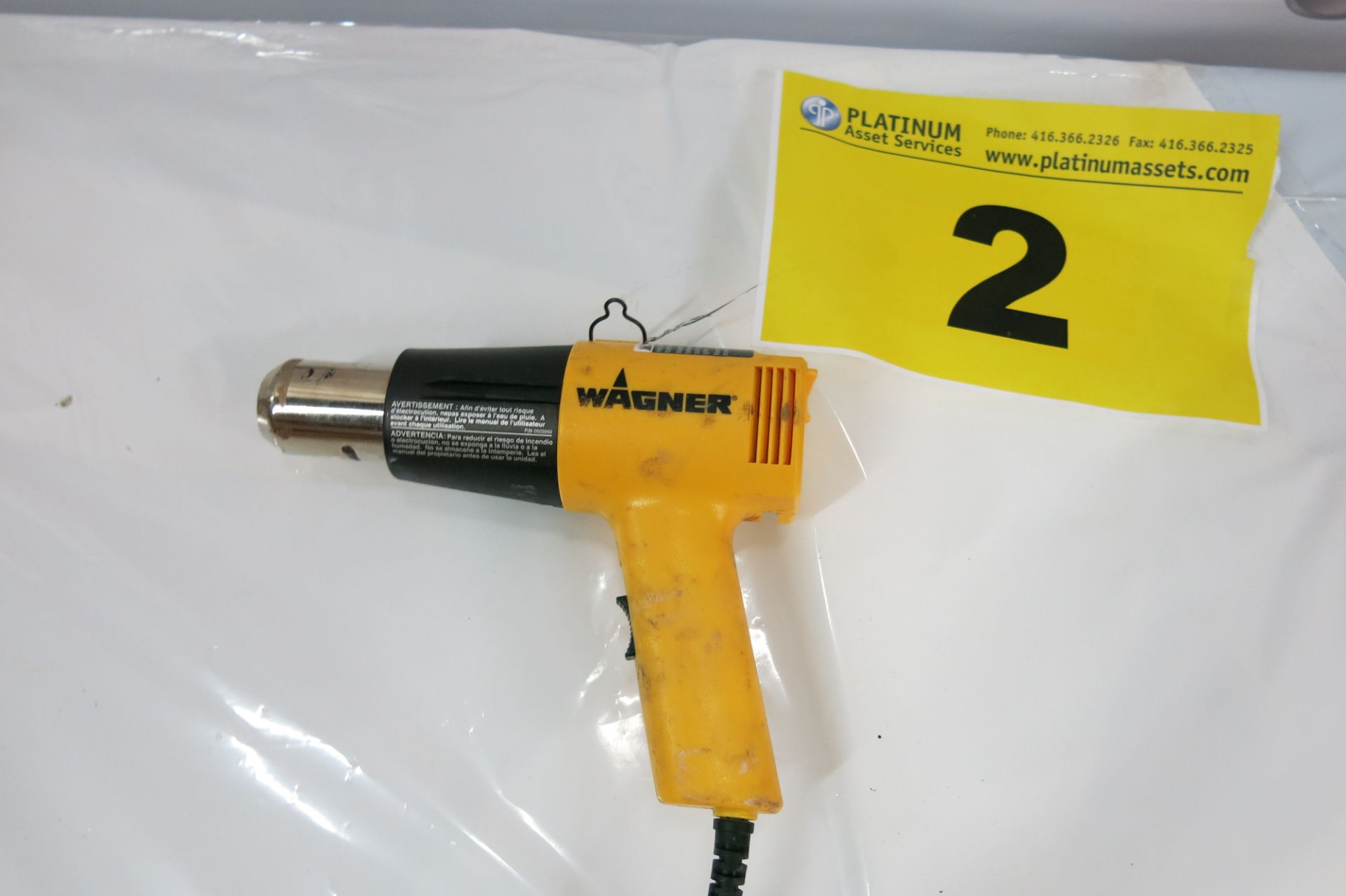 WAGNER HEAT GUN (LOCATED IN SCARBOROUGH) - Image 2 of 2