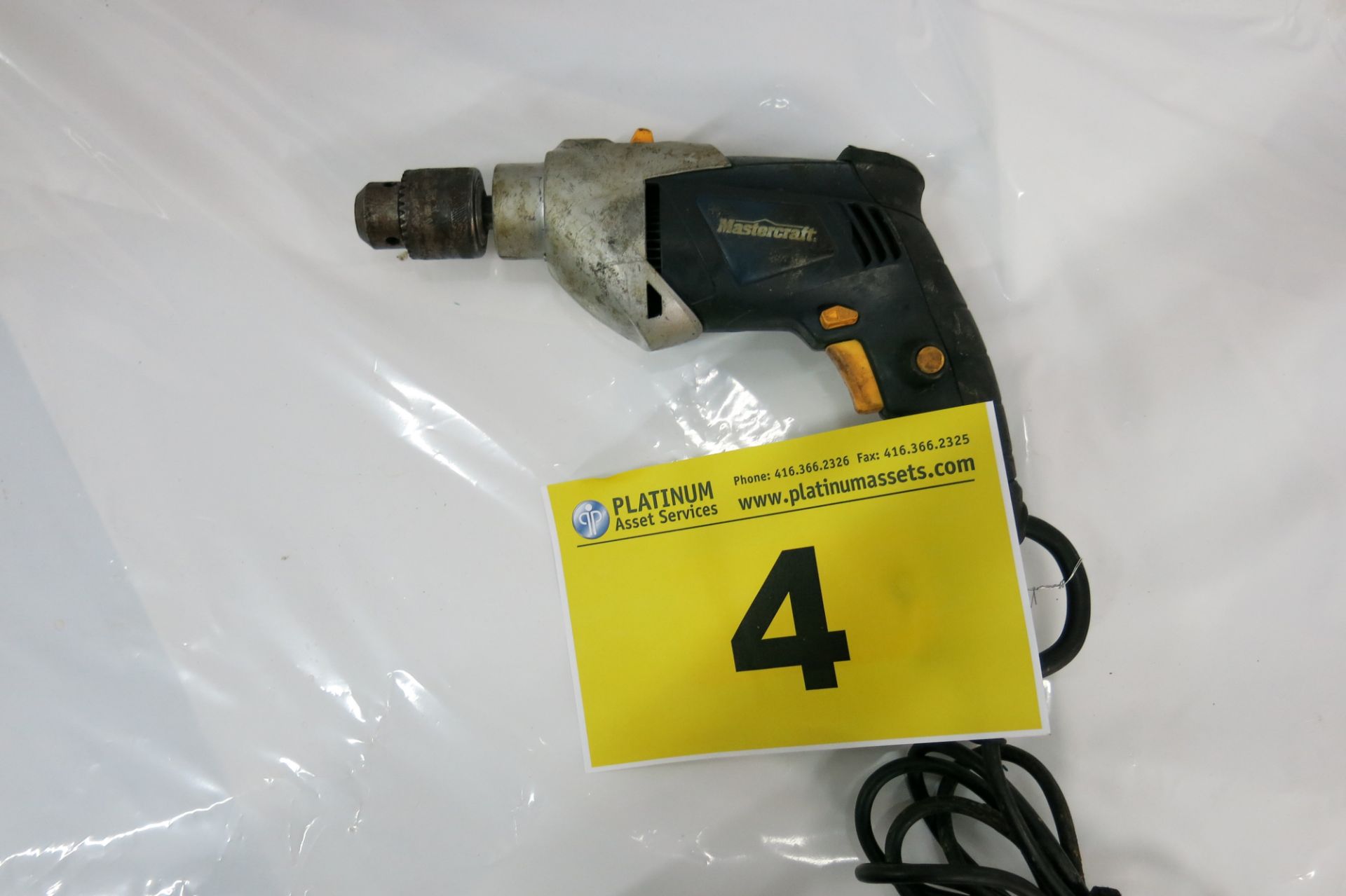 MASTERCRAFT, 1/2", POWER DRILL (LOCATED IN SCARBOROUGH) - Image 2 of 3
