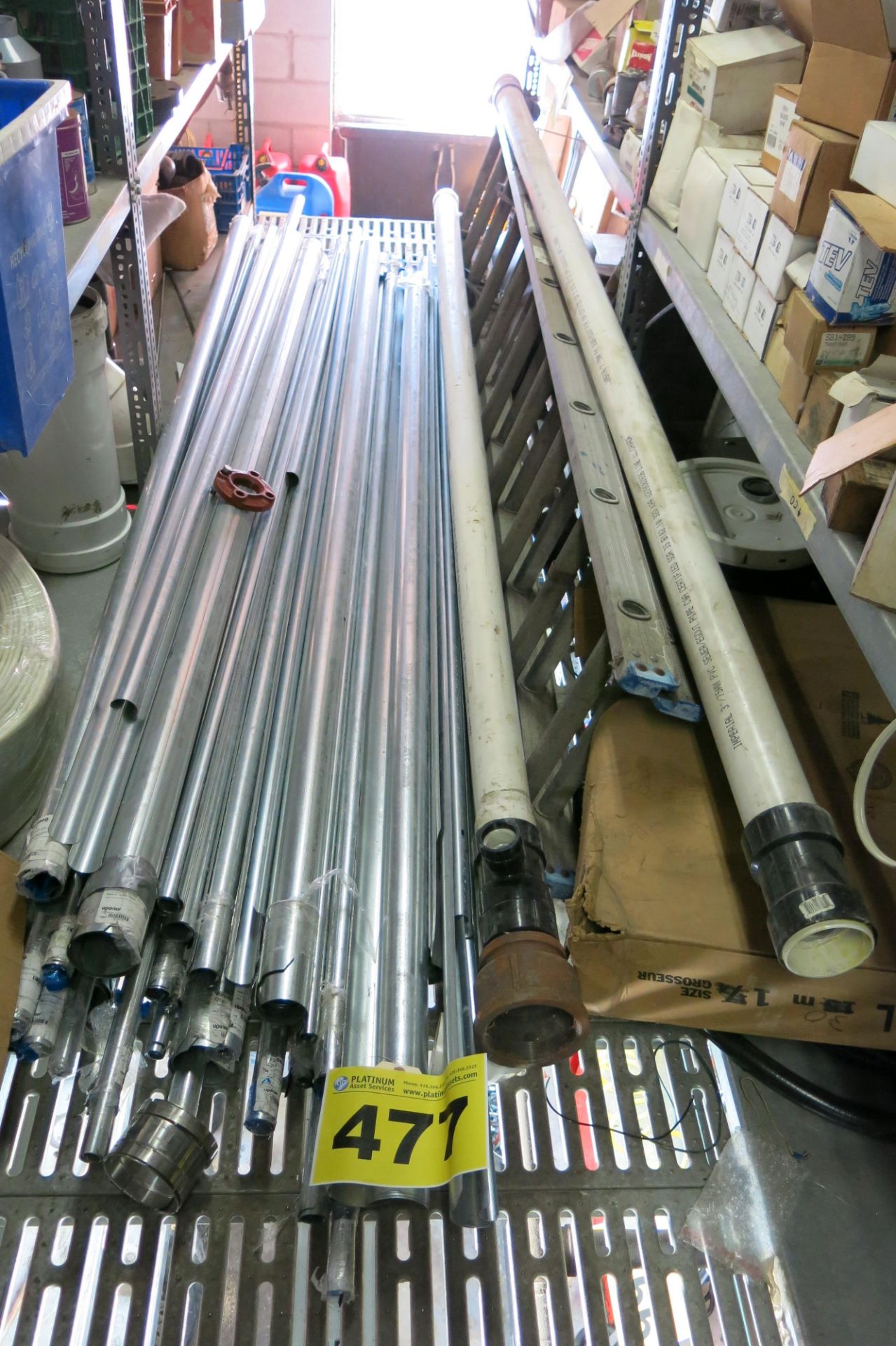 LOT OF METAL PIPE (LOCATED IN MISSISSAUGA)