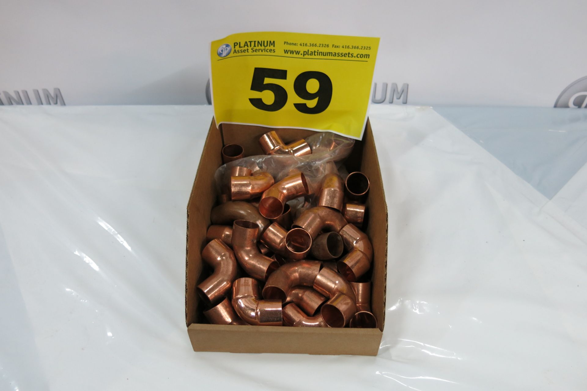 RC, 1", 45 DEGREE COPPER ELBOW - NEW (LOCATED IN SCARBOROUGH)
