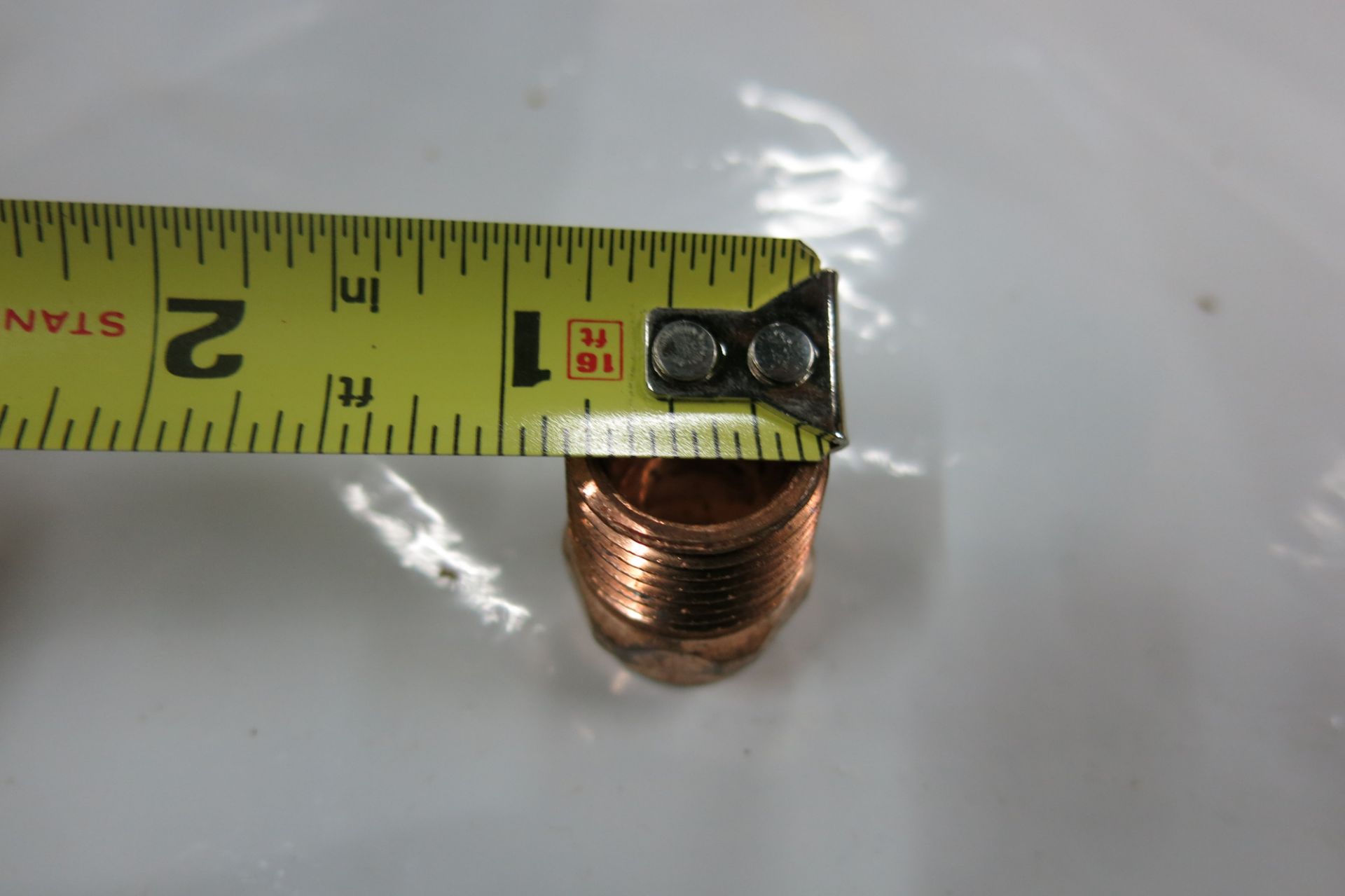 COPPER PIPE TO THREAD ADAPTOR - NEW - Image 4 of 5