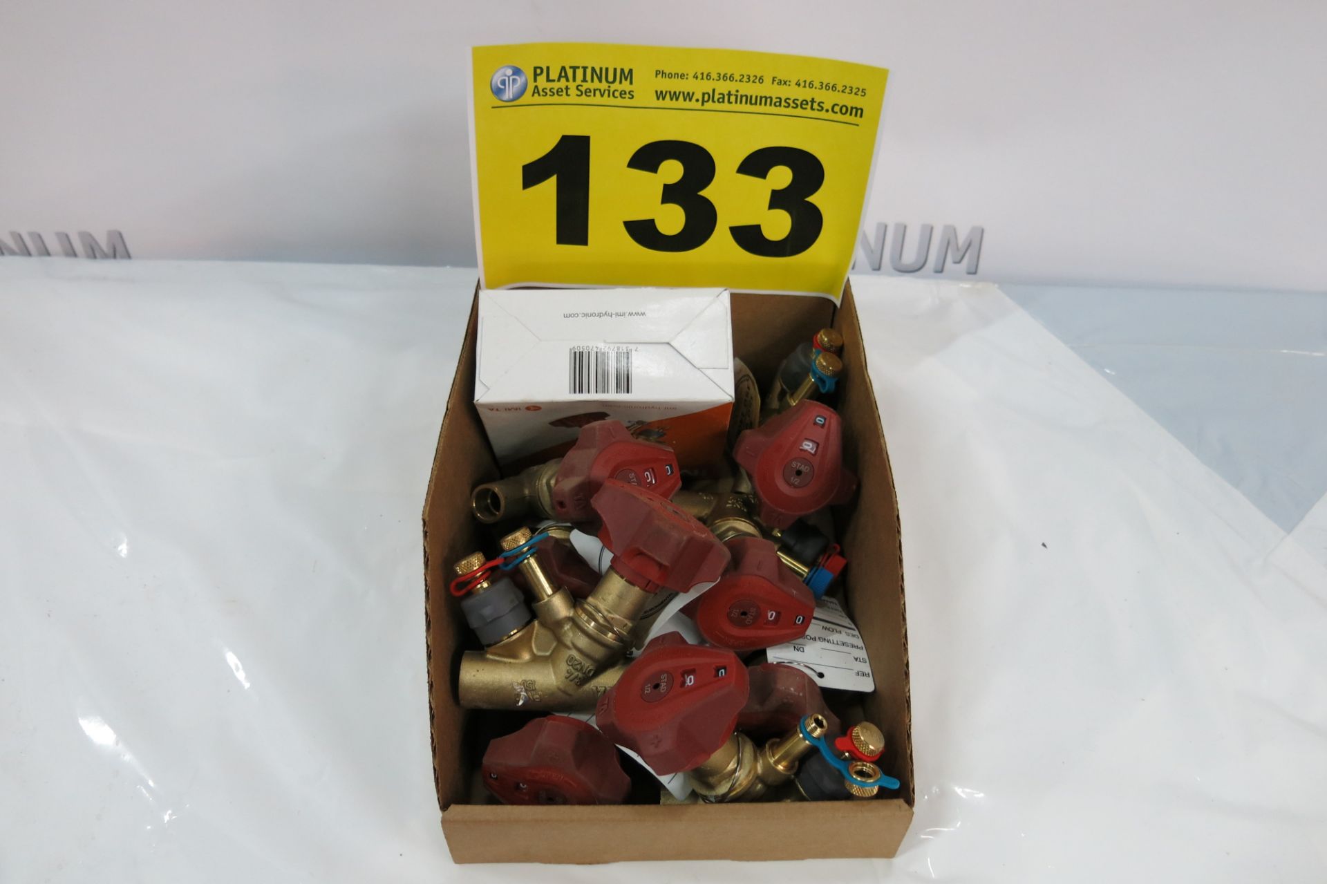 LOT OF VICTAULIC, 786, 1/2", BALANCING VALVE - NEW (LOCATED IN SCARBOROUGH)