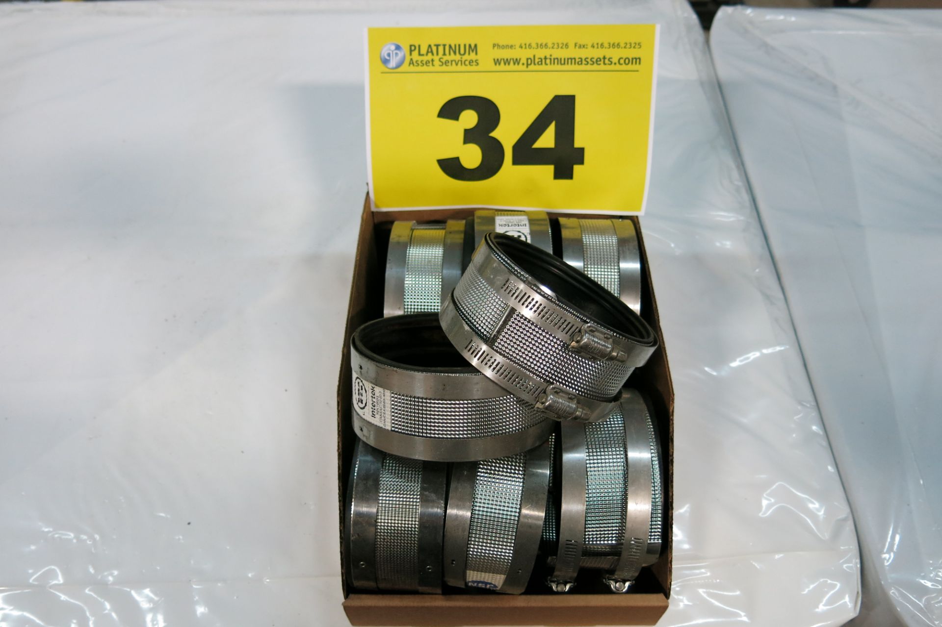 INTERTEK, 4", METAL COUPLING - NEW (LOCATED IN SCARBOROUGH)