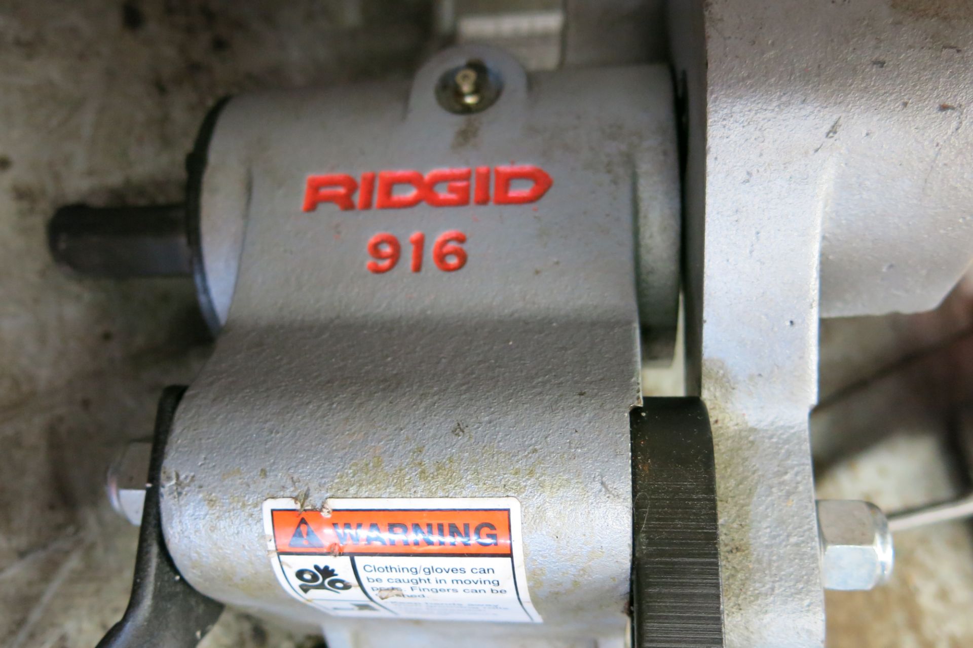 RIDGID, 916, ROLL GROOVER (LOCATED IN MISSISSAUGA) - Image 4 of 4