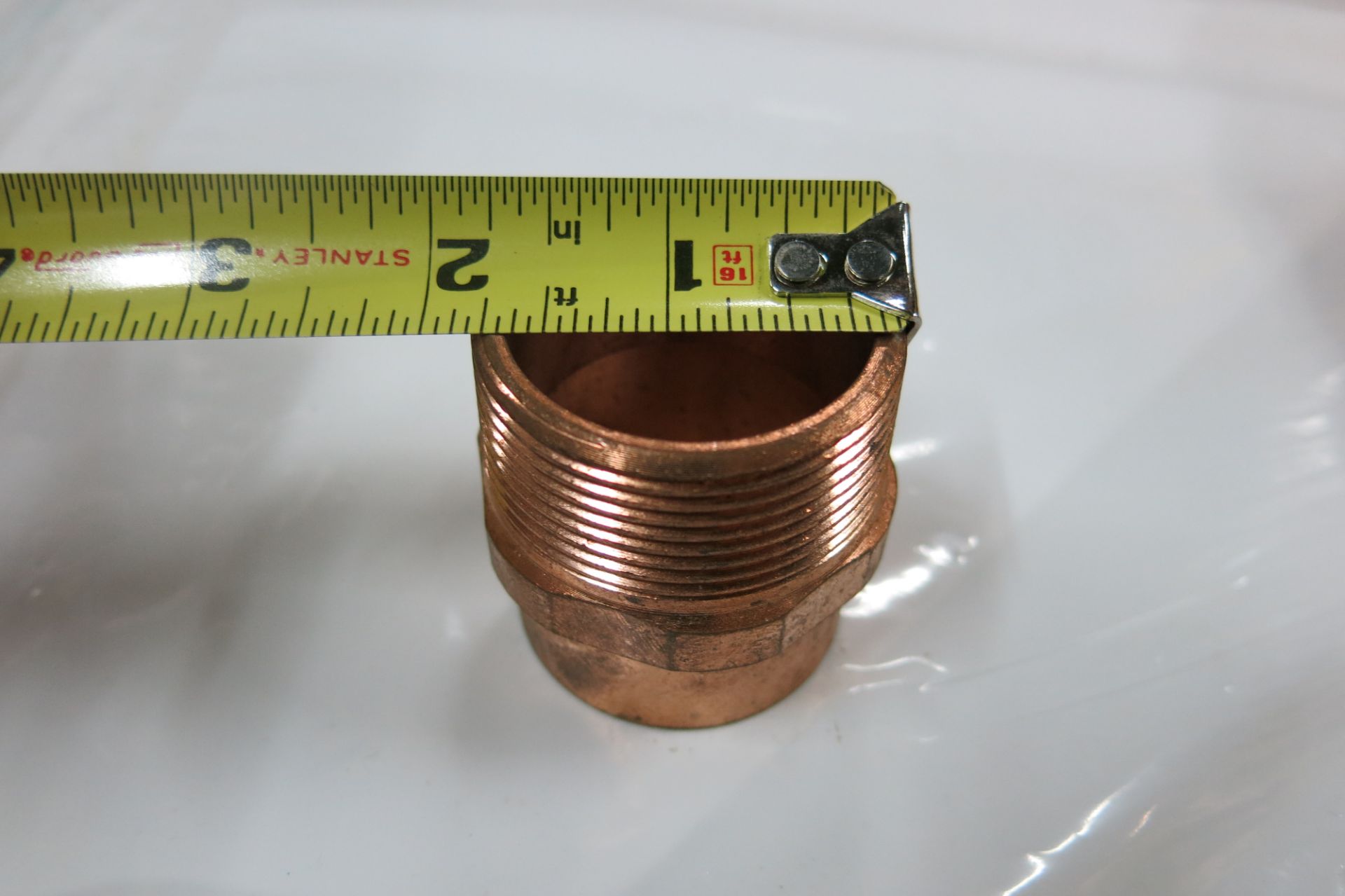 COPPER PIPE TO THREAD ADAPTOR - NEW (LOCATED IN SCARBOROUGH) - Image 2 of 5