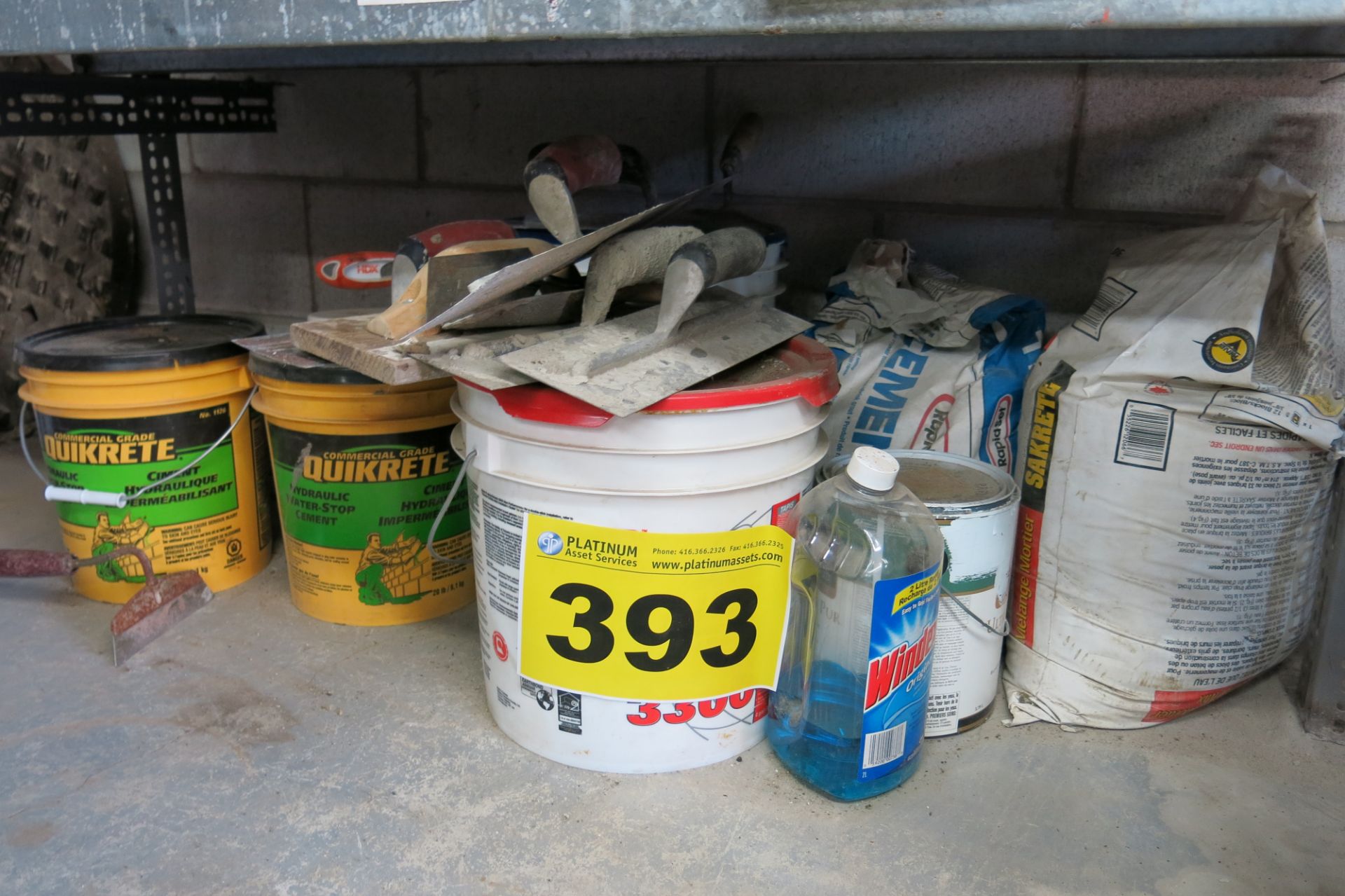LOT OF SUPPLIES (LOCATED IN MISSISSAUGA)