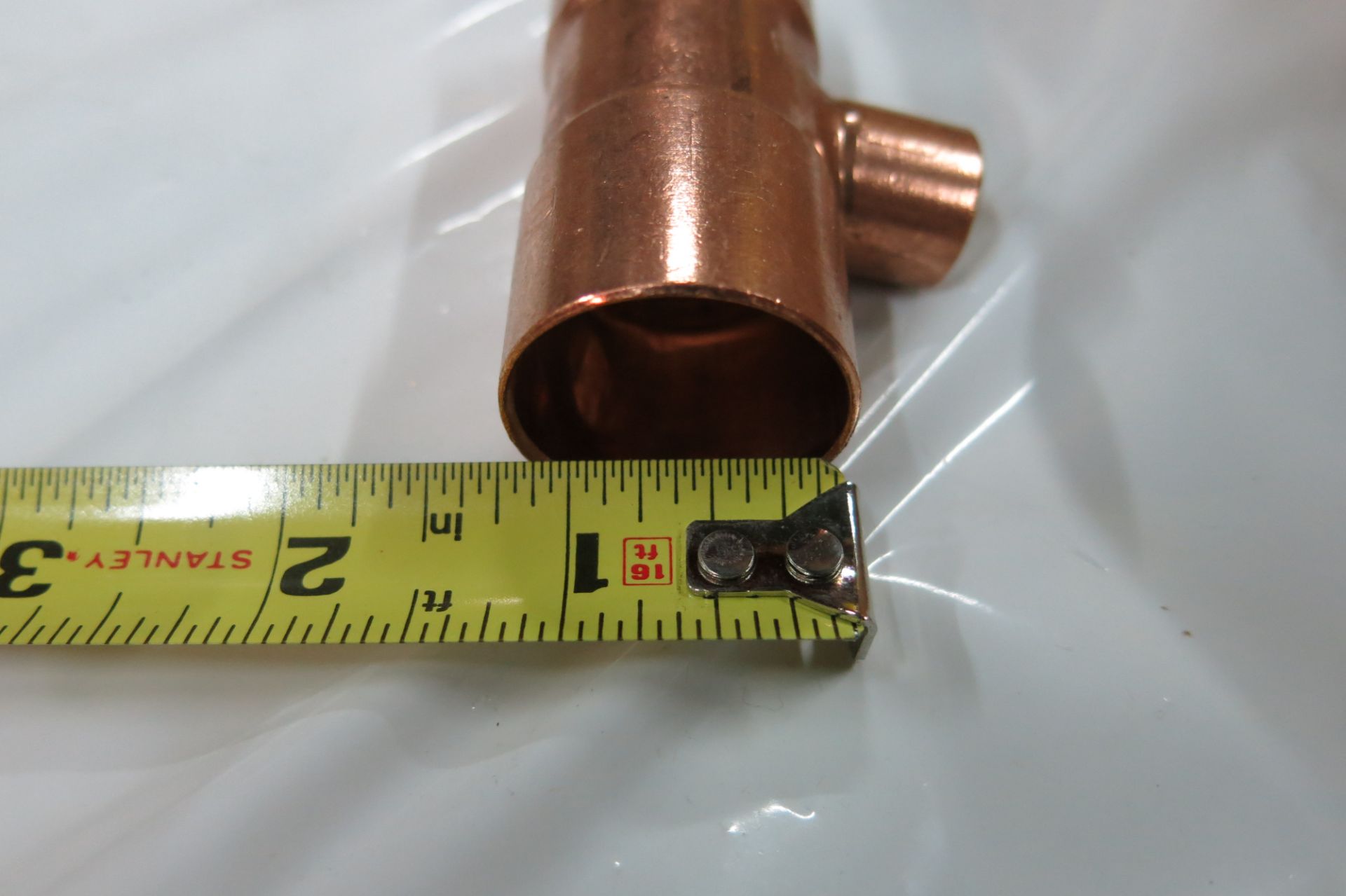 COPPER T FITTING - ASSORTED SIZES - NEW (LOCATED IN SCARBOROUGH) - Image 7 of 8