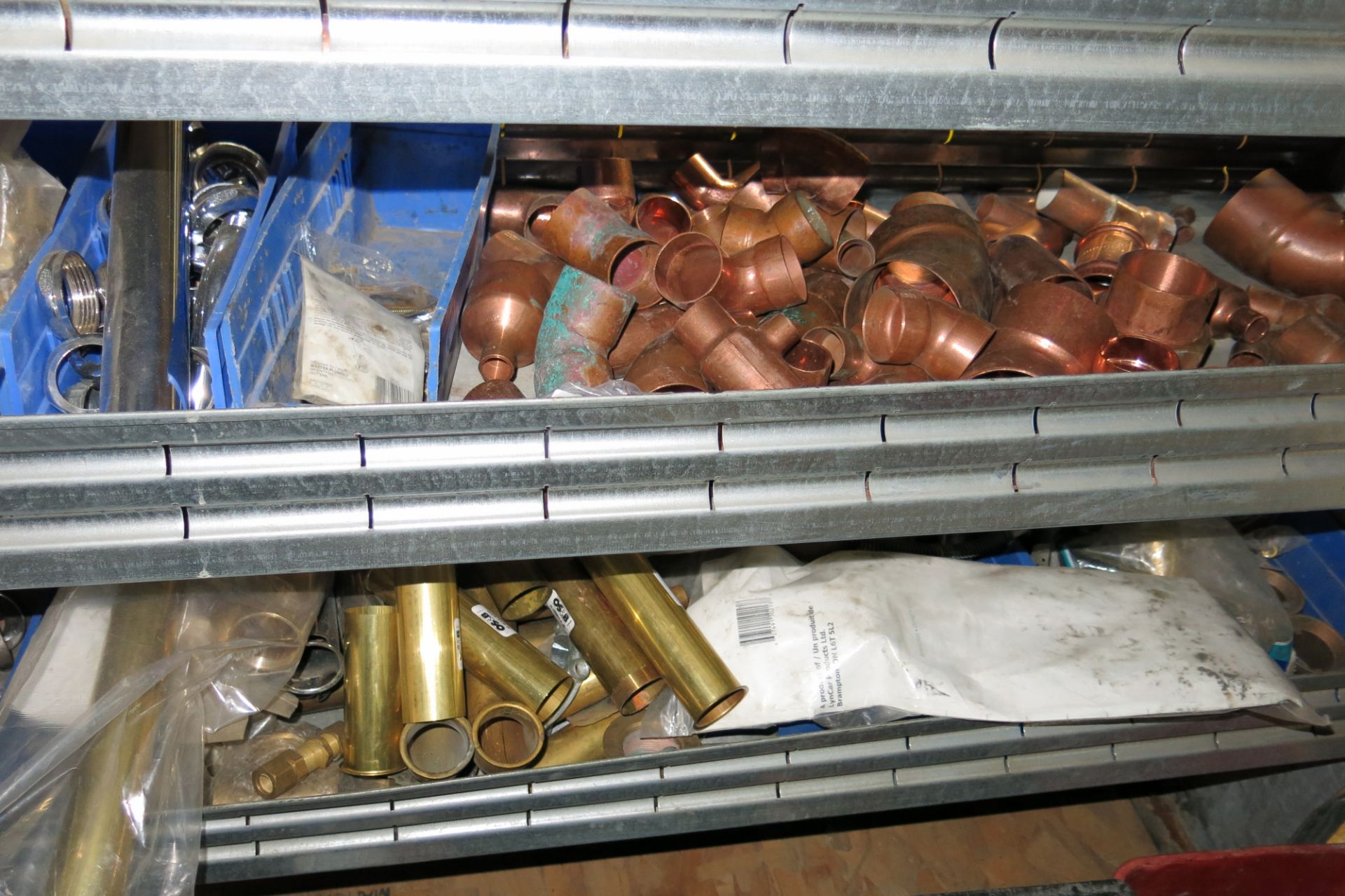 ASSORTED FITTINGS WITH SHELVING (LOCATED IN MISSISSAUGA) - Image 3 of 4