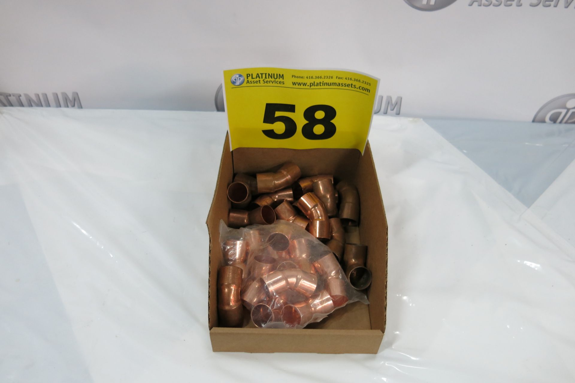 RC, 1", 45 DEGREE COPPER ELBOW - NEW (LOCATED IN SCARBOROUGH)