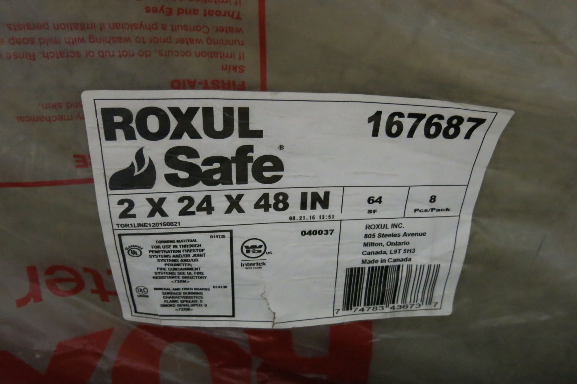 LOT OF ROXUL INSULATION (LOCATED IN MISSISSAUGA) - Image 2 of 10