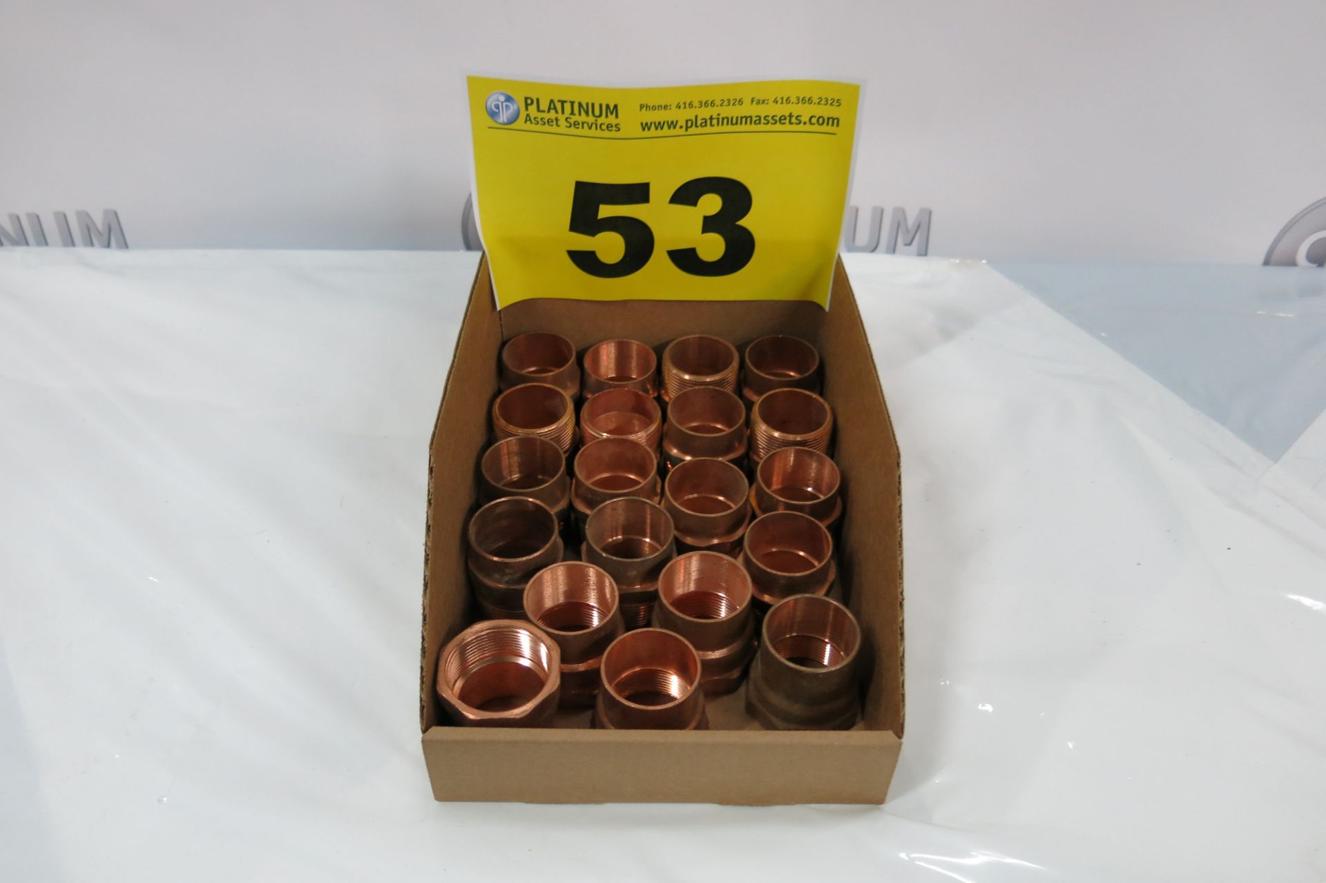 COPPER PIPE TO THREAD ADAPTOR - NEW (LOCATED IN SCARBOROUGH)