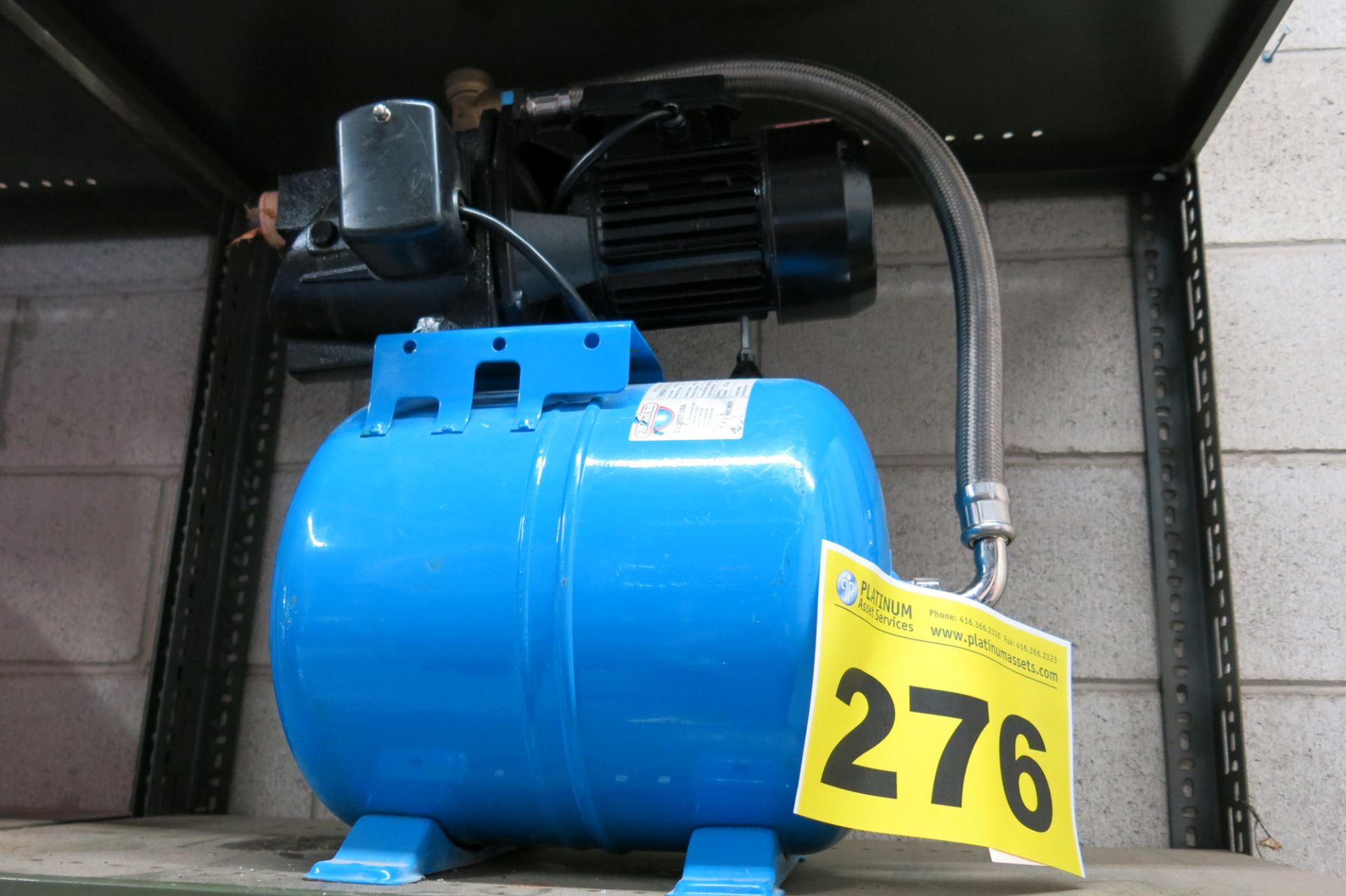 ZILMET, HYDRO-PLUS ZHP, PORTABLE WATER EXPANSION TANK, S/N 16-0000000915256 -NEW (LOCATED IN