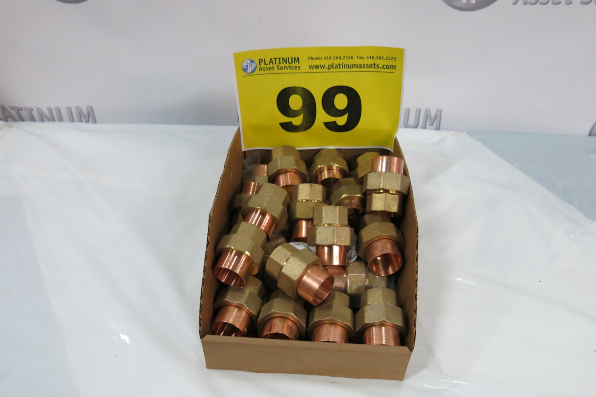 LOT OF CB SUPPLIES, 100797012, 1 1/4", COPPER UNION 102 - NEW (LOCATED IN SCARBOROUGH)