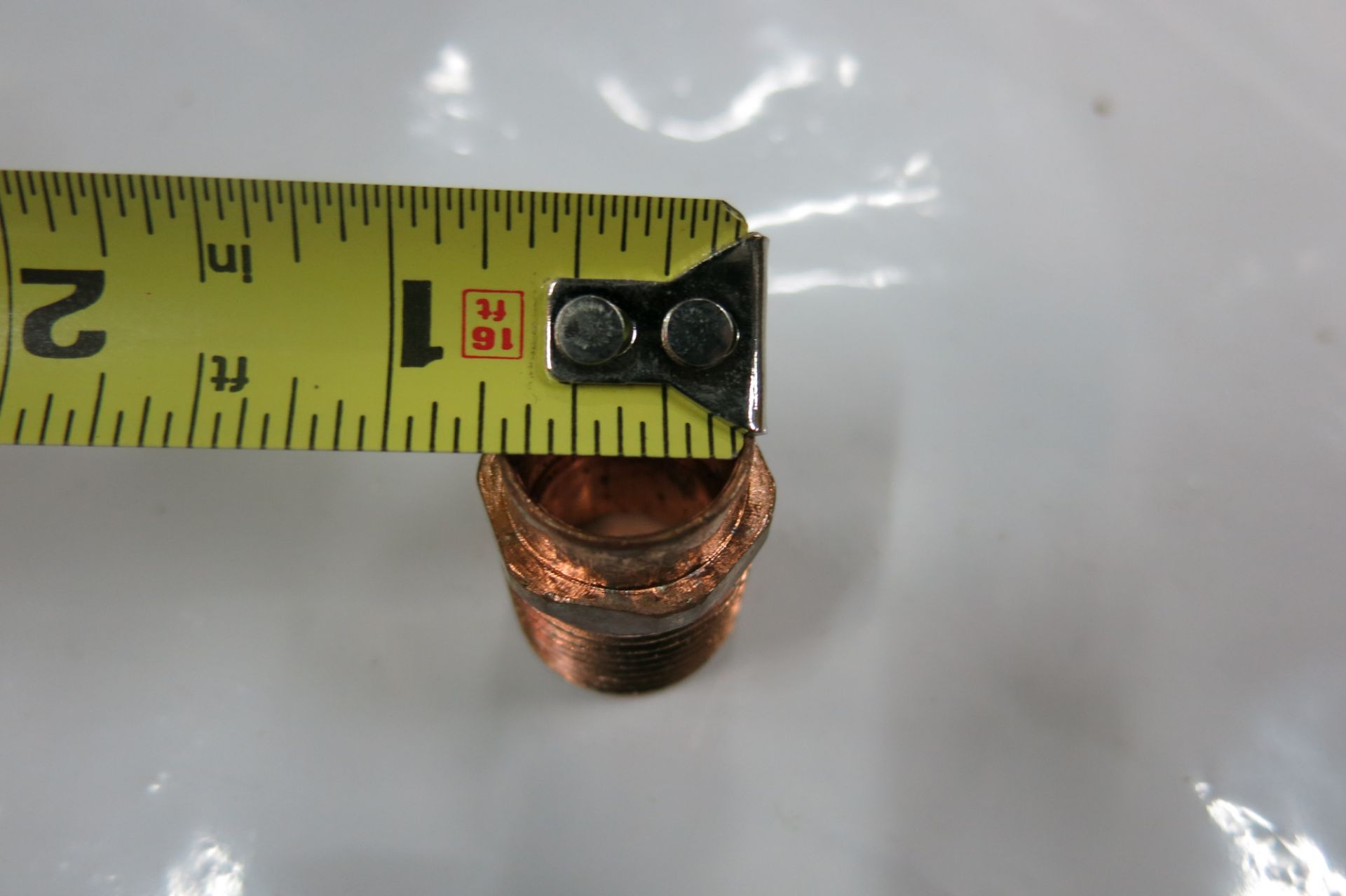 COPPER PIPE TO THREAD ADAPTOR - NEW - Image 5 of 5