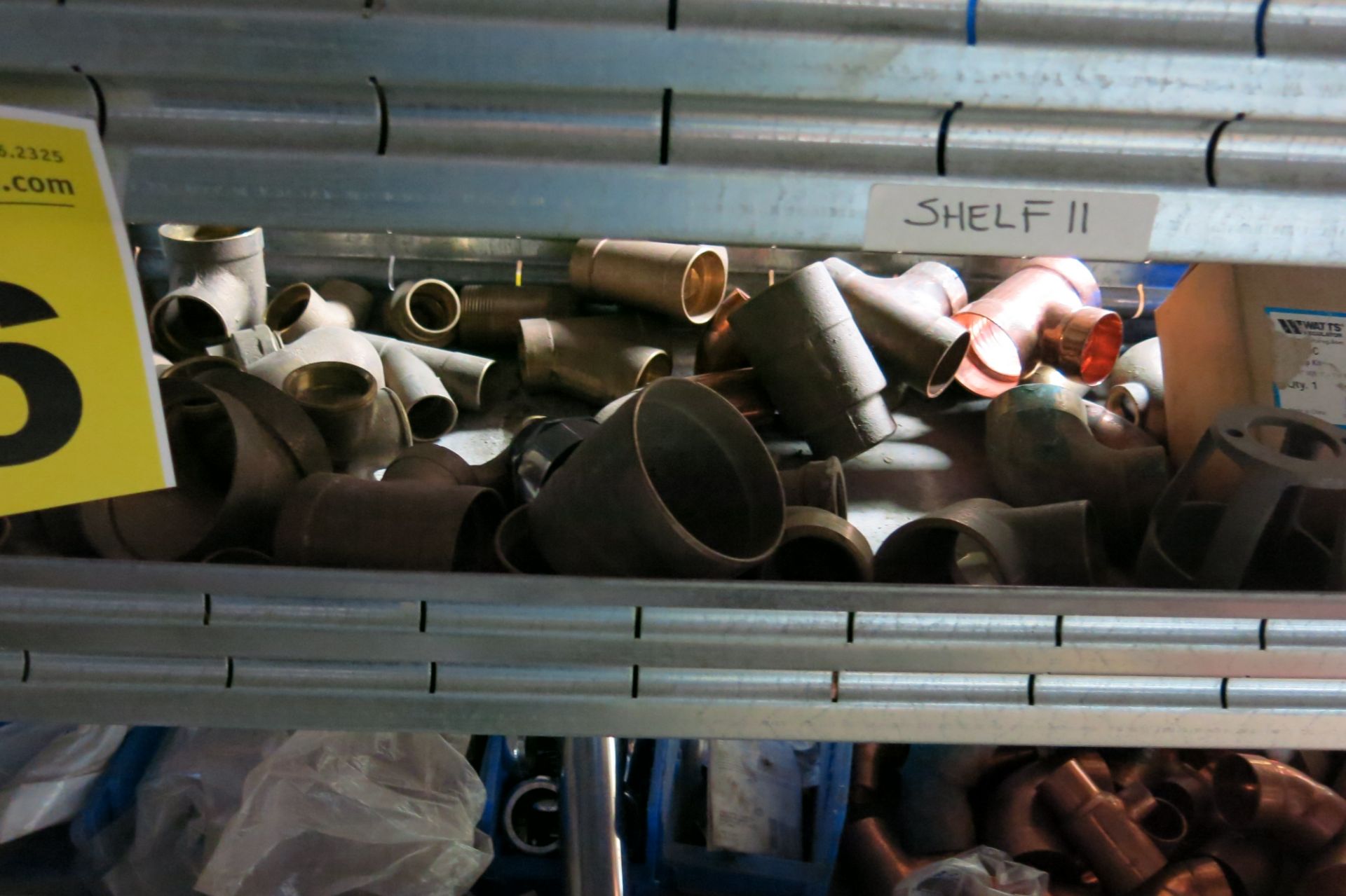 ASSORTED FITTINGS WITH SHELVING (LOCATED IN MISSISSAUGA) - Image 2 of 4