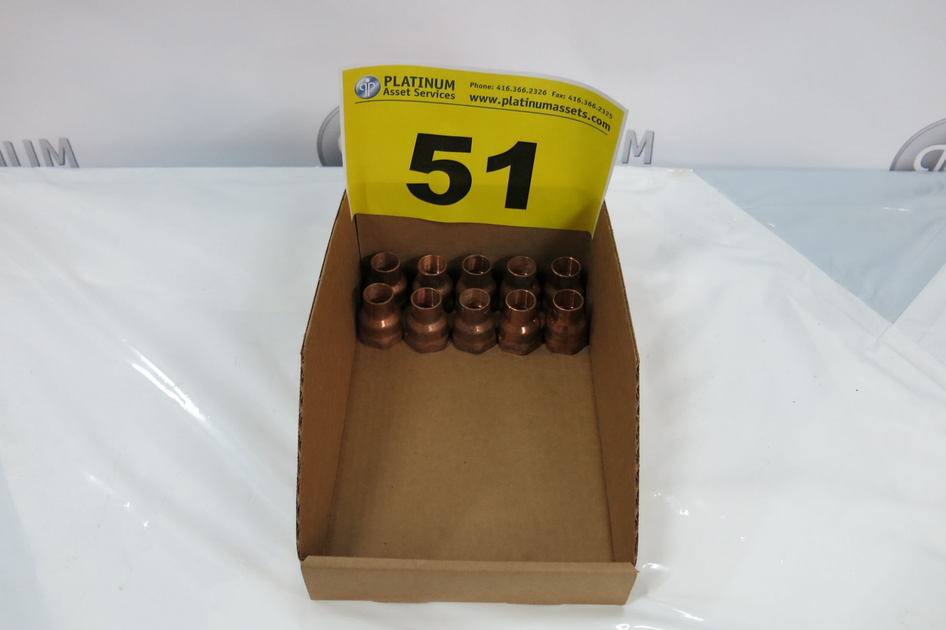 COPPER PIPE REDUCER FITTING - NEW (LOCATED IN SCARBOROUGH)