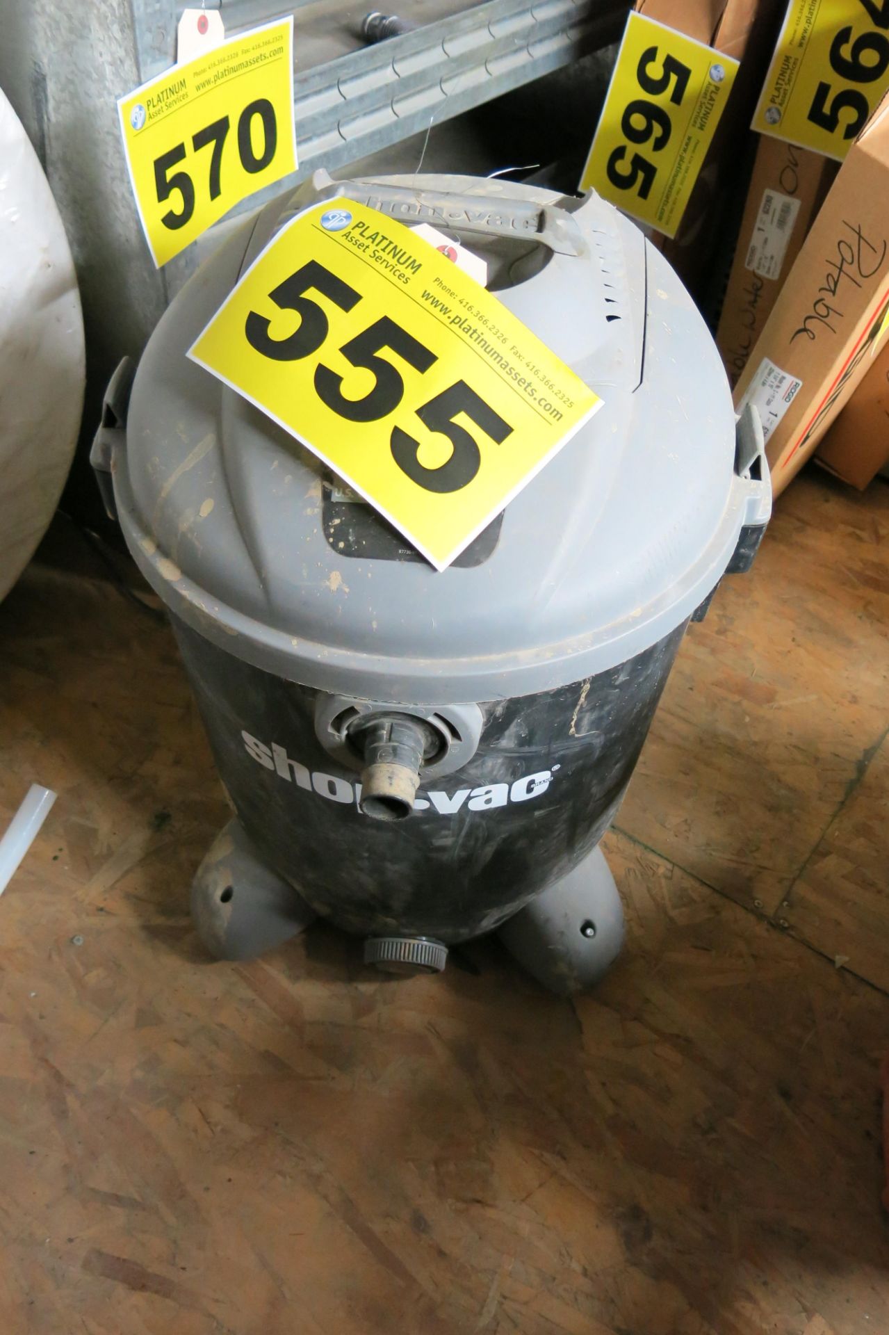 SHOP VAC, 14 GALLON, 4.5 HP, WET/DRY VAC (LOCATED IN MISSISSAUGA)