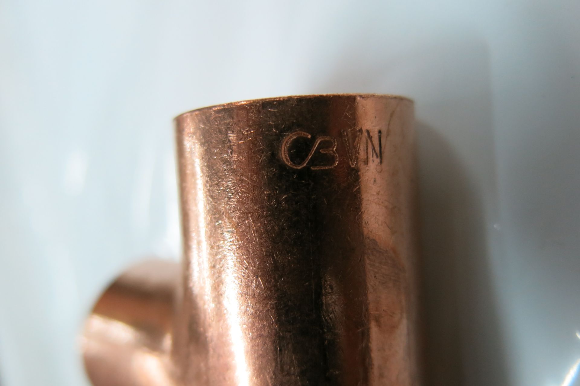 COPPER T FITTING - ASSORTED SIZES - NEW (LOCATED IN SCARBOROUGH) - Image 2 of 8