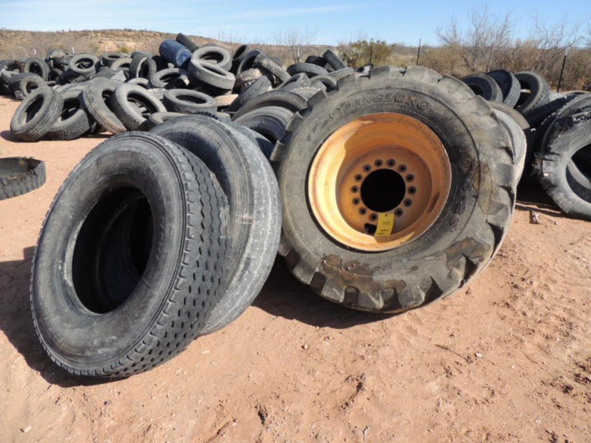 LOT: Assorted Truck Tires & Rims