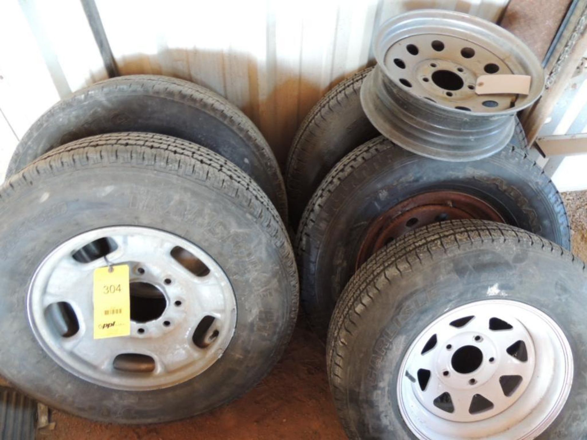 LOT: Assorted Pick-up & Trailer Tires