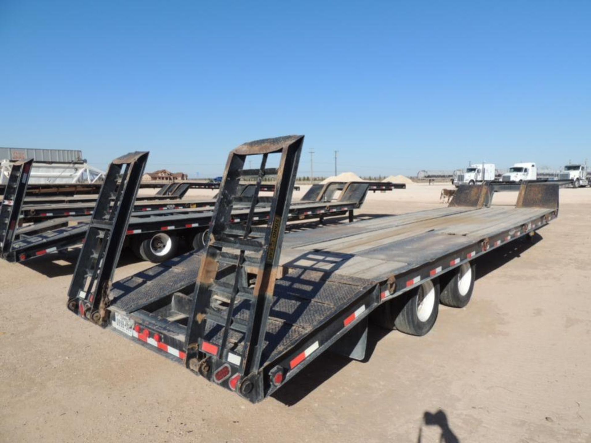 2014 Haulass LB35T T/A Lowboy Trailer, VIN 5JYLB352XEP140057, 70K GVWR, 101 in. x 32 ft. with 5 ft. - Image 3 of 4