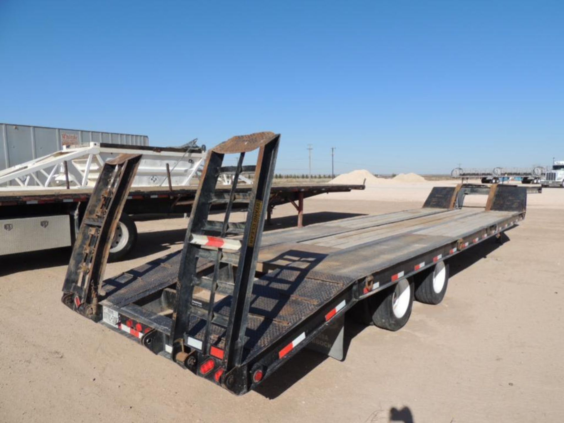 2015 Haulass LB35T T/A Lowboy Trailer, VIN 5JYLB3529FP150838, 60K GVWR, 101 in. x 32 ft. with 5 ft. - Image 3 of 4