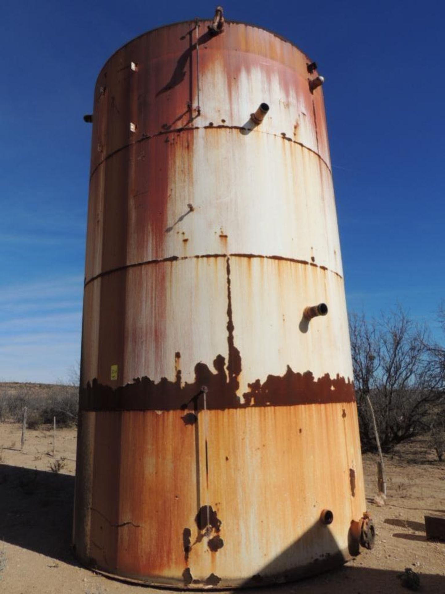 400 BBL. Storage Tank, Challenger 1/4'' Bottom, 3/16'' Shell, S/N 8417