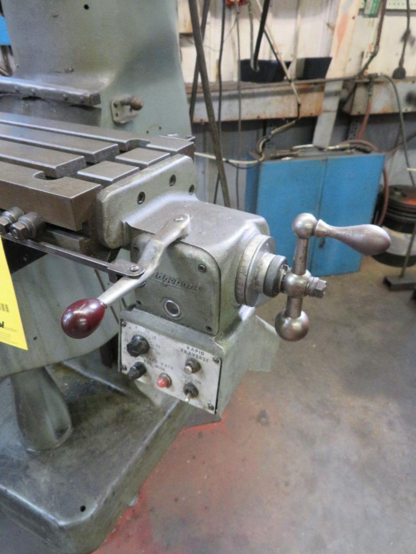 Bridgeport 2 HP Series I Vertical Milling Machine, S/N 12BR234074, Newall Sapphire DRO, 9” x 42” Wor - Image 4 of 5